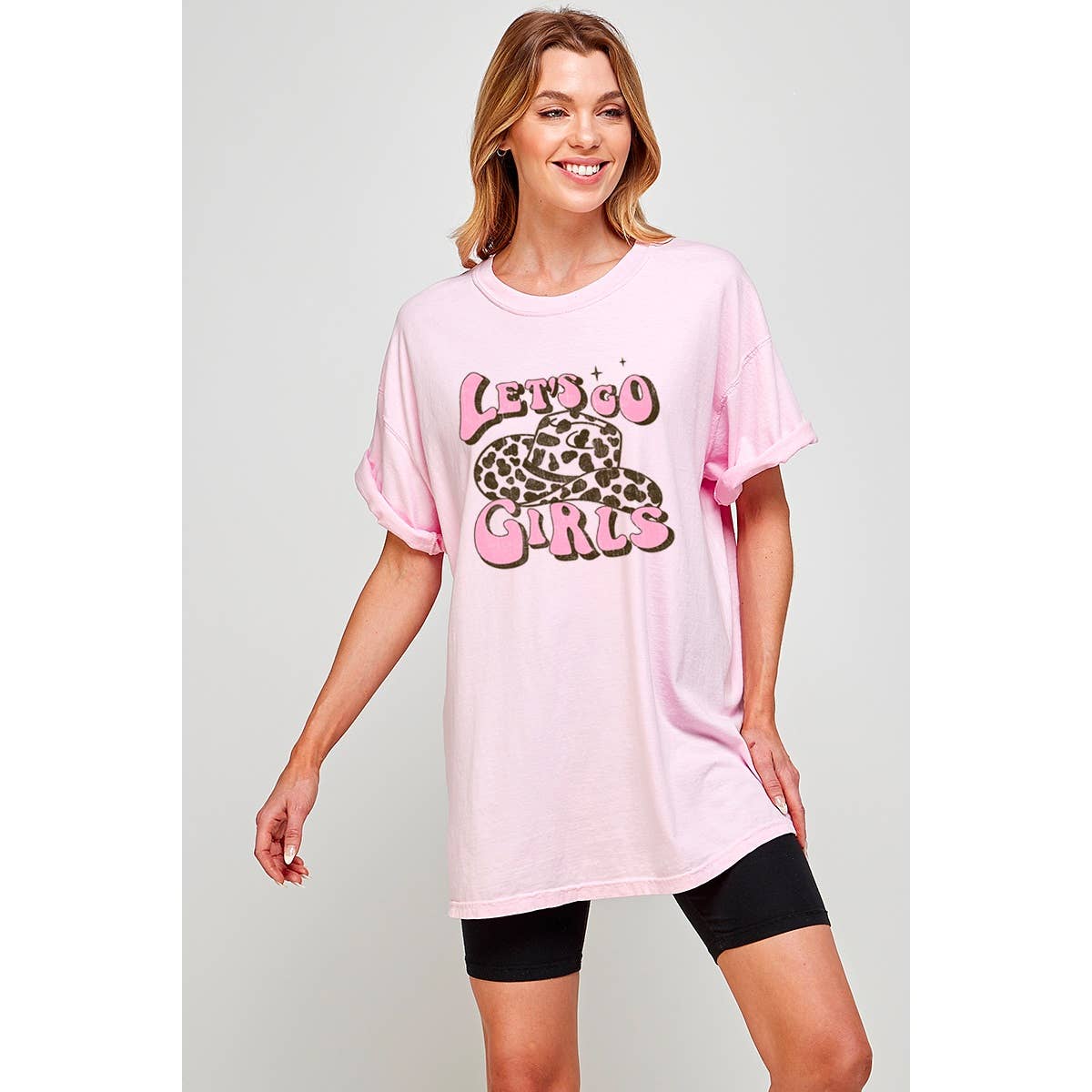 Let Go Girls  Vintage   Graphic  Oversized Tee Hoodie, Sweatshirt | PodTeesHub.com