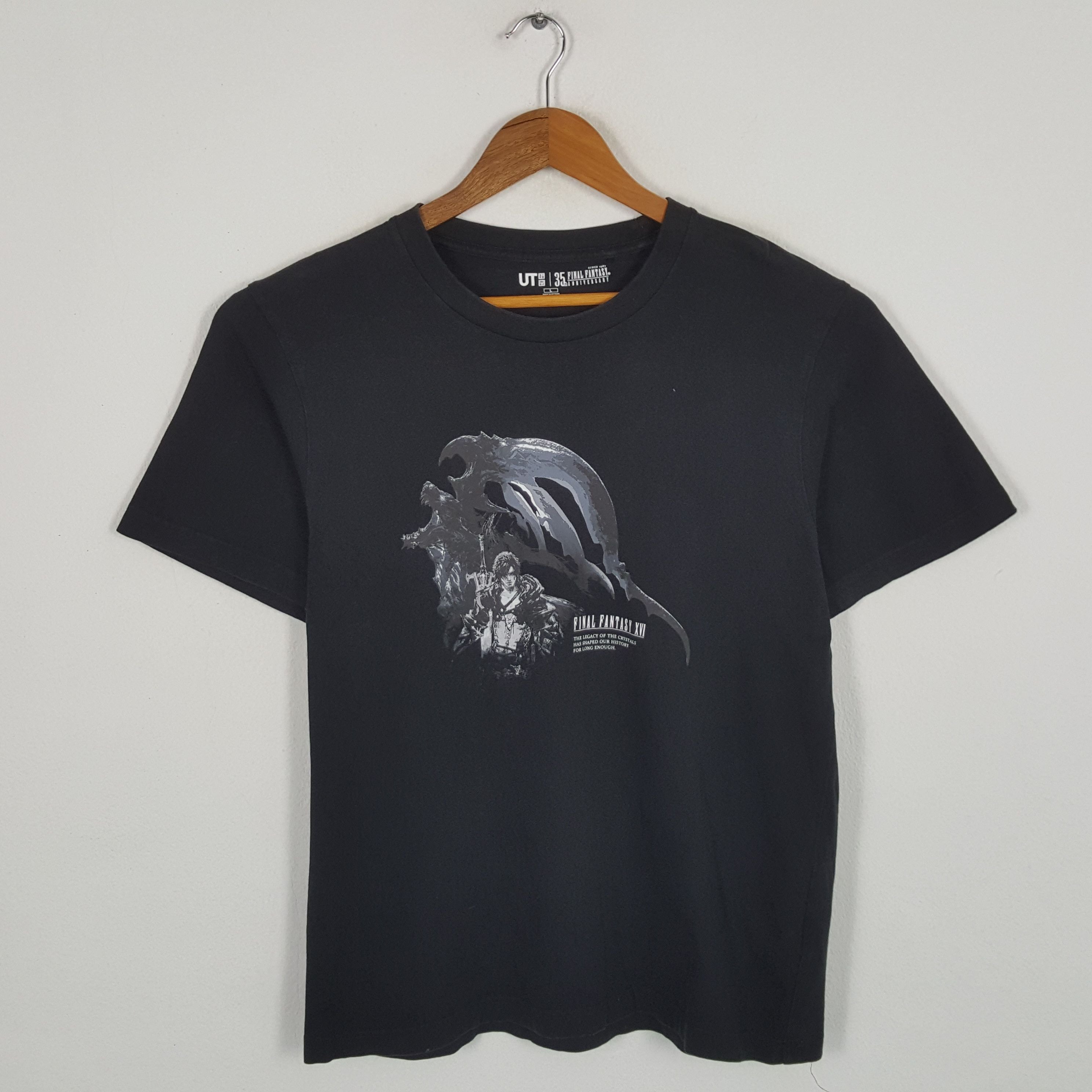 Vintage Final Fantasy Xvi 35th Aniversary Promo T Shirts Hoodie, Sweatshirt | PodTeesHub.com