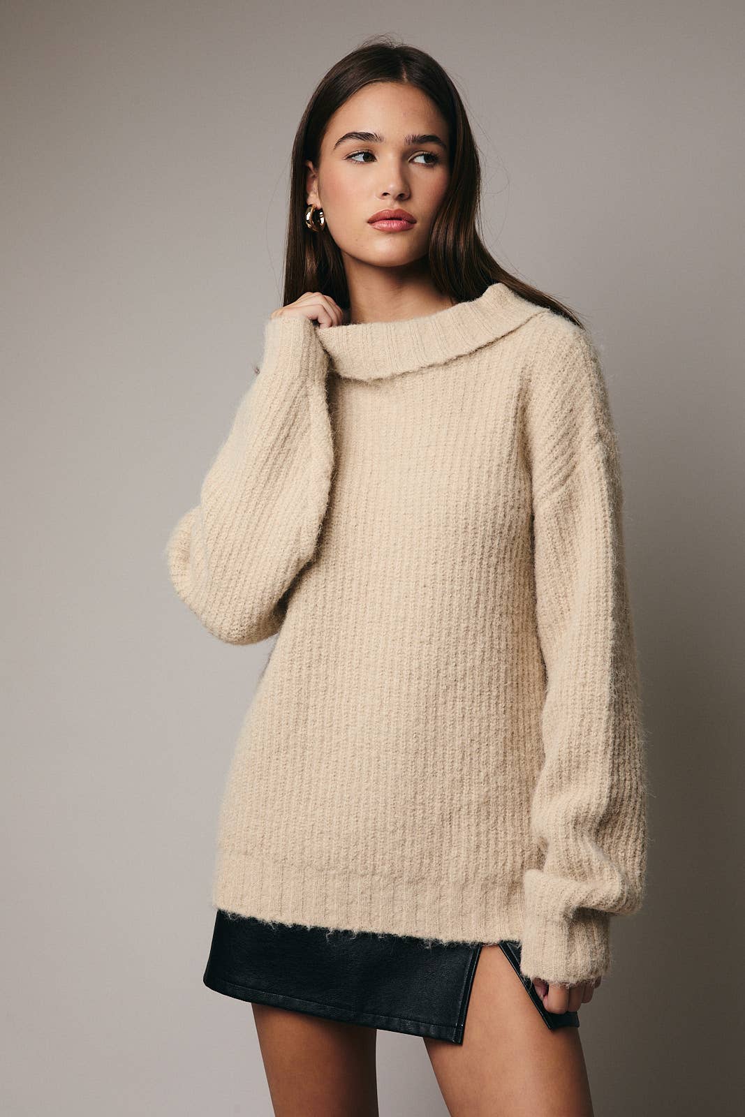 Boat Neck Long Sleeve Sweater T-Shirts, Hoodie, Sweatshirt | PodTeesHub.com