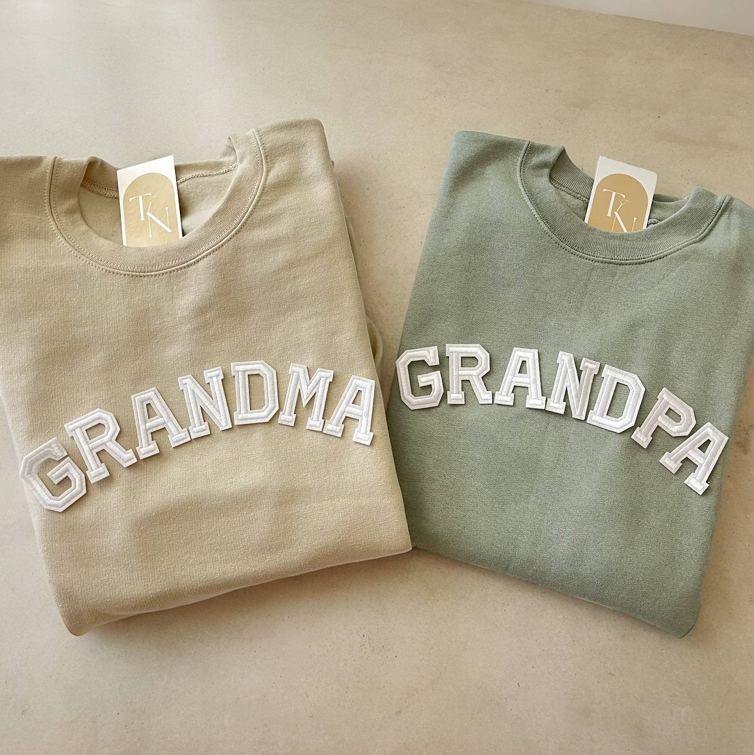 Grandma Sweatshirt, Grandpa Sweatshirt, Grandma and Grandpa T-Shirts, Hoodie | PodTeesHub.com