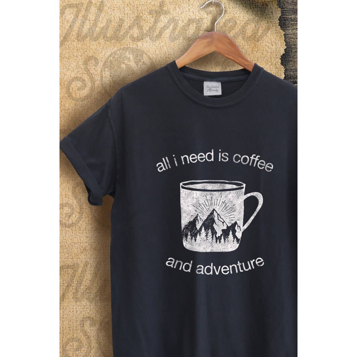 Coffee Vintage Graphic  Tee Hoodie, Sweatshirt | PodTeesHub.com