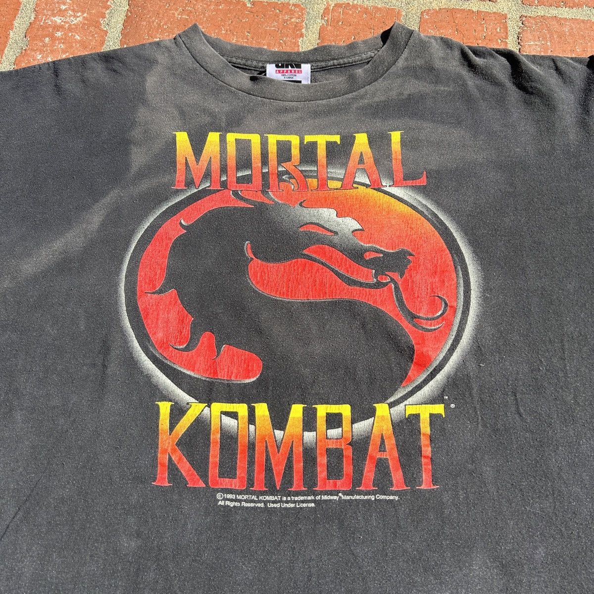 Vintage Mortal Kombat Video Game Promo T Shirt Hoodie, Sweatshirt | PodTeesHub.com