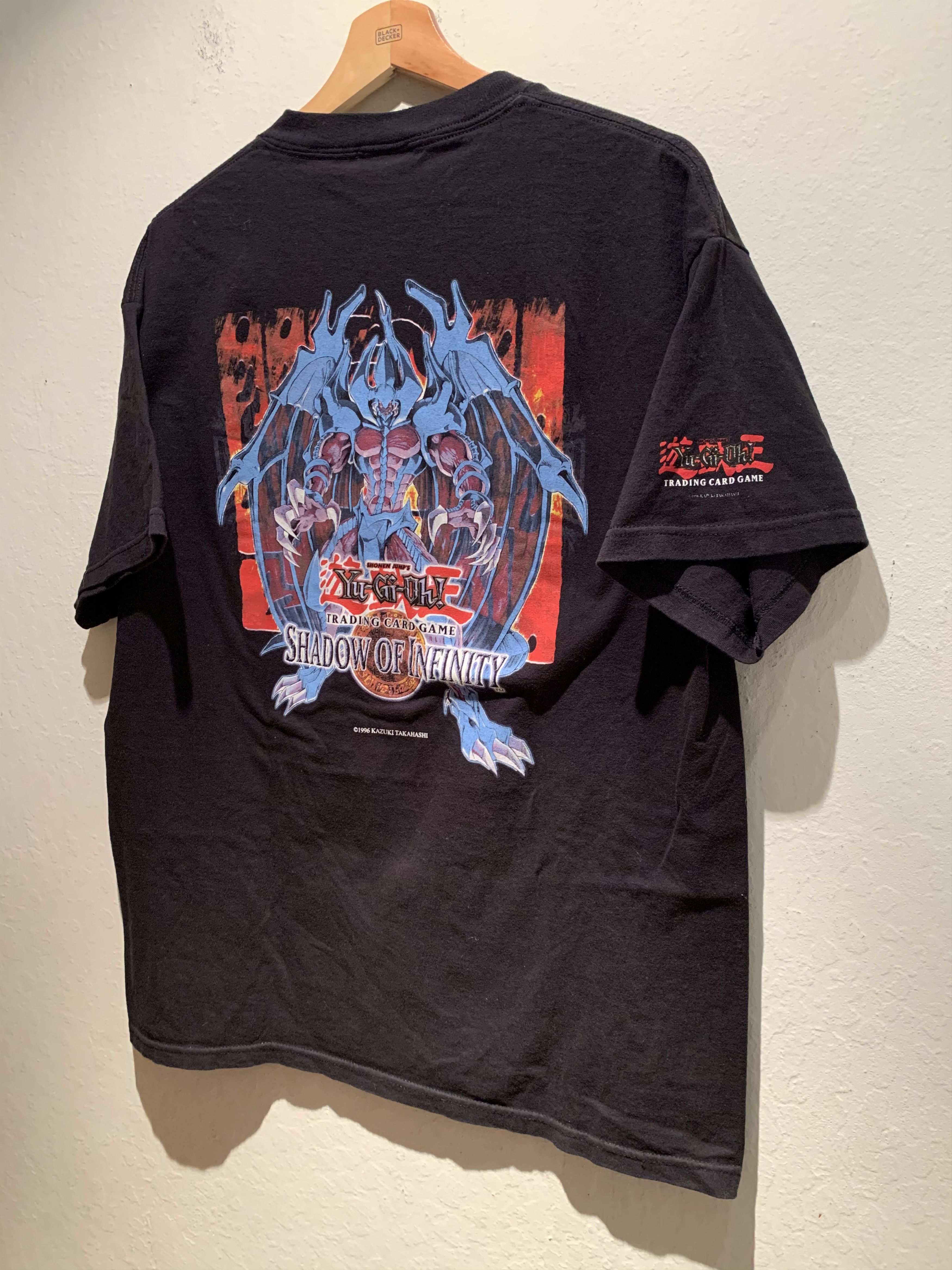 Rare Vintage 1996 Yu Gi Oh Shadow Of Infinity T Shirt L Hoodie, Sweatshirt | PodTeesHub.com