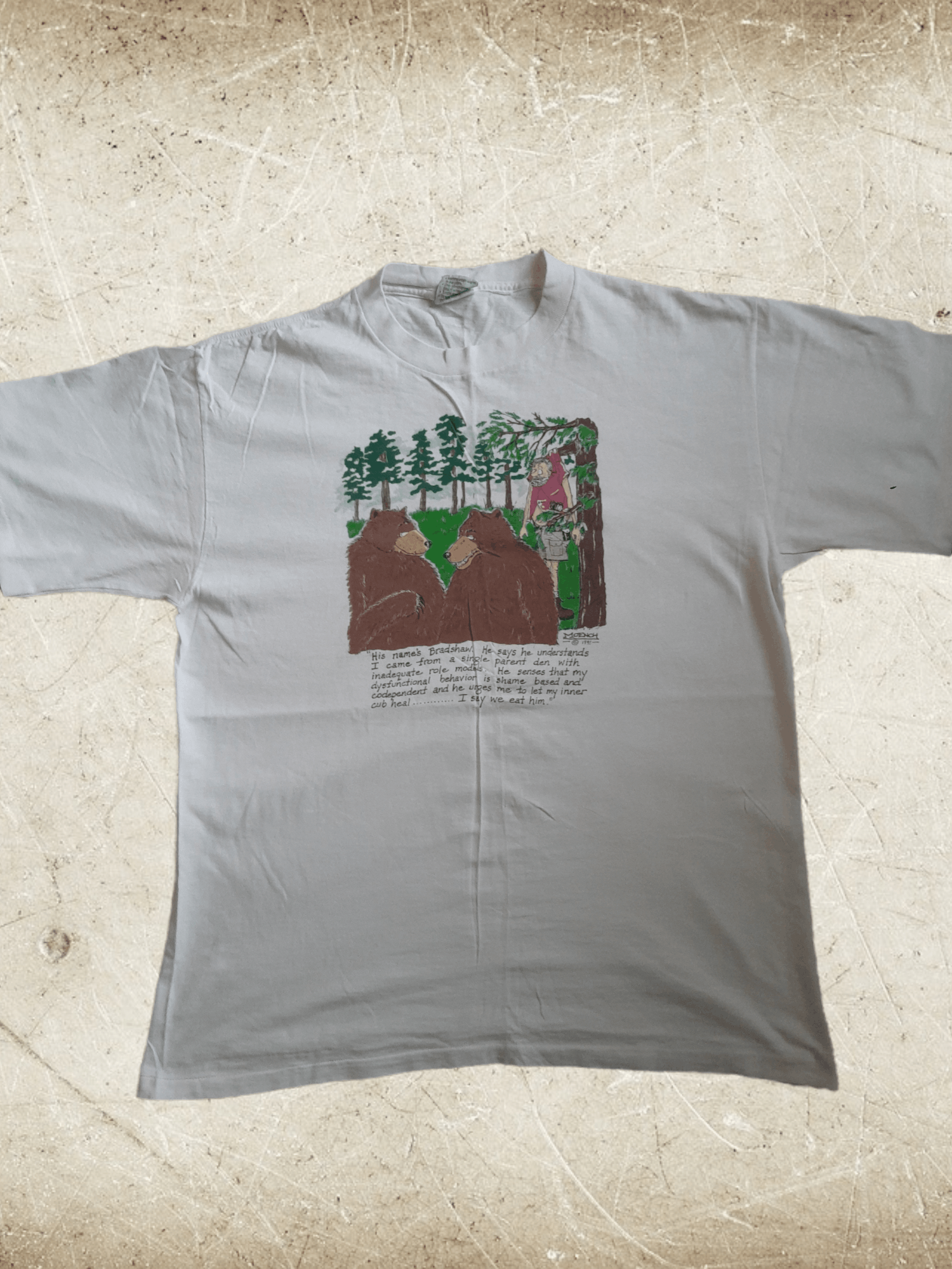 Vintage Killer Bears Moench 1991 Comedy Funny T Shirt Hoodie, Sweatshirt | PodTeesHub.com