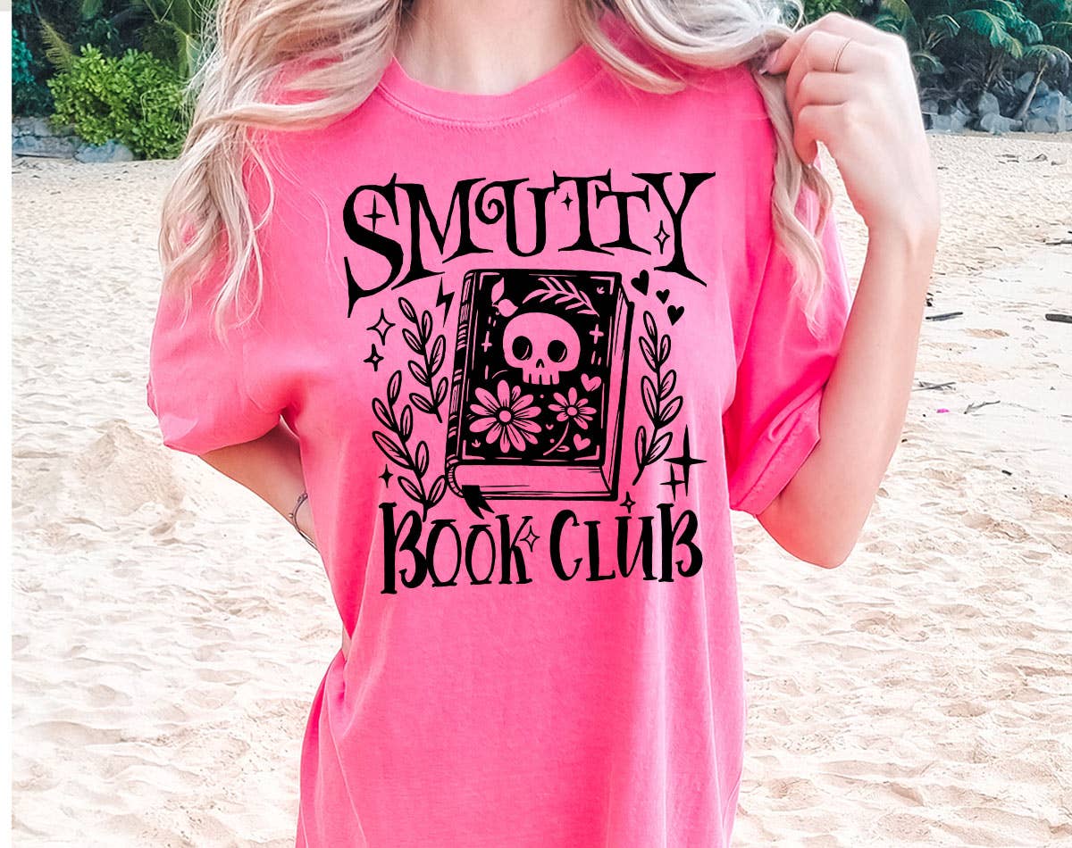 Smutty Book Club - Funny Book Reading Comfort Colors Tee Hoodie, Sweatshirt | PodTeesHub.com