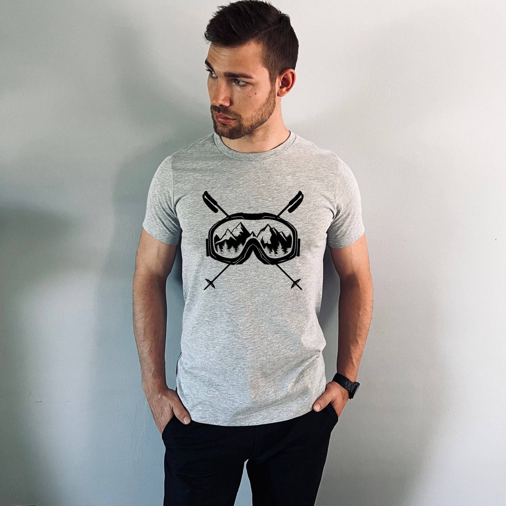 Skiing Shirt For Men *Unisex Fit*030 Hoodie, Sweatshirt | PodTeesHub.com