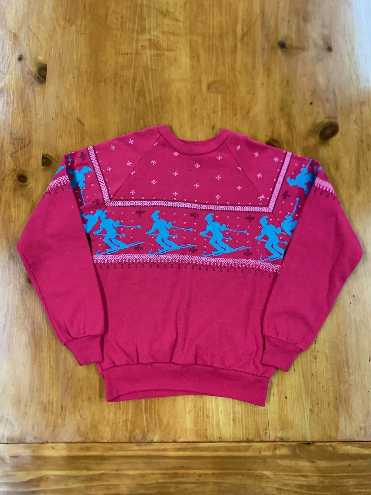 Vintage Crewneck 1990s Downhill Ski Vintage Sweatshirt T-Shirts, Hoodie | PodTeesHub.com