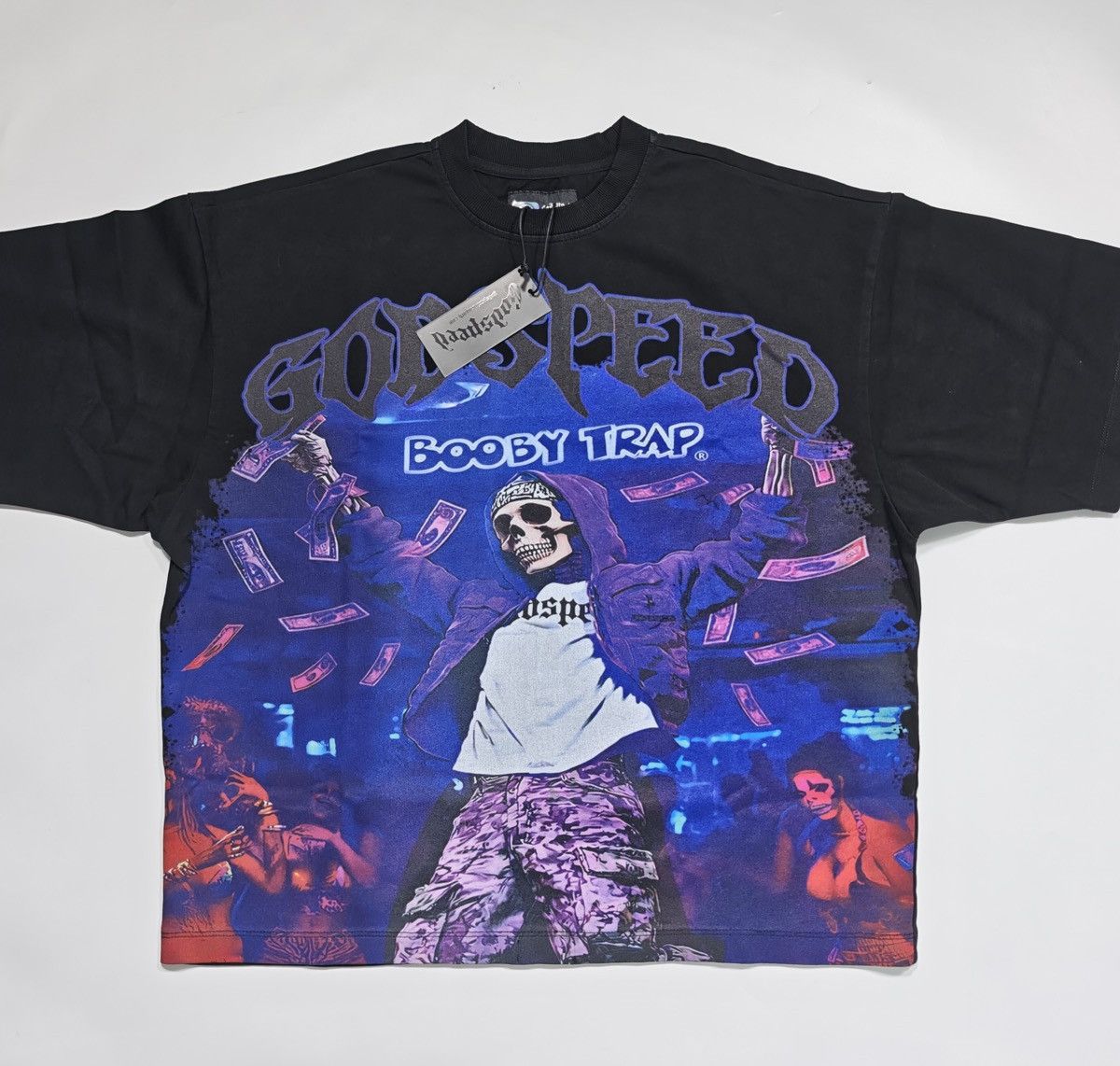 Godspeed Tee Black Xl Hoodie, Sweatshirt | PodTeesHub.com