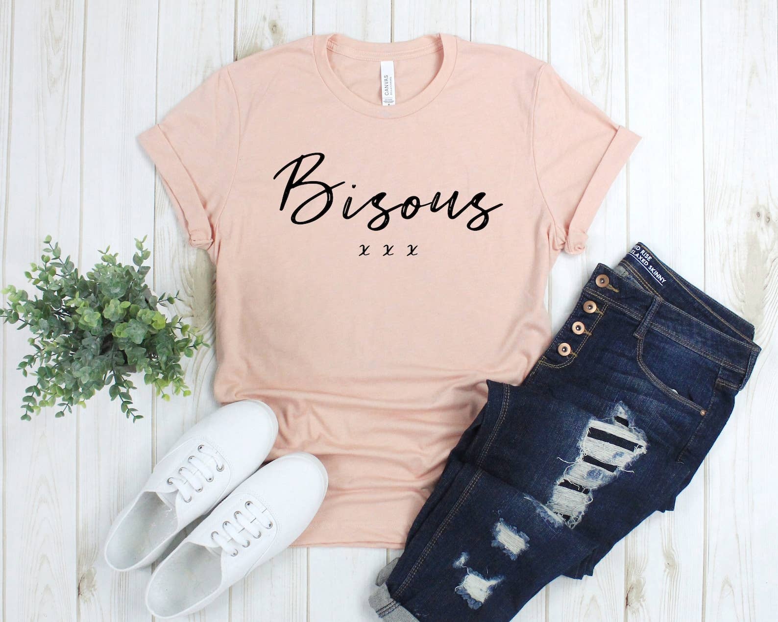 Bisous T-Shirt Hoodie, Sweatshirt | PodTeesHub.com