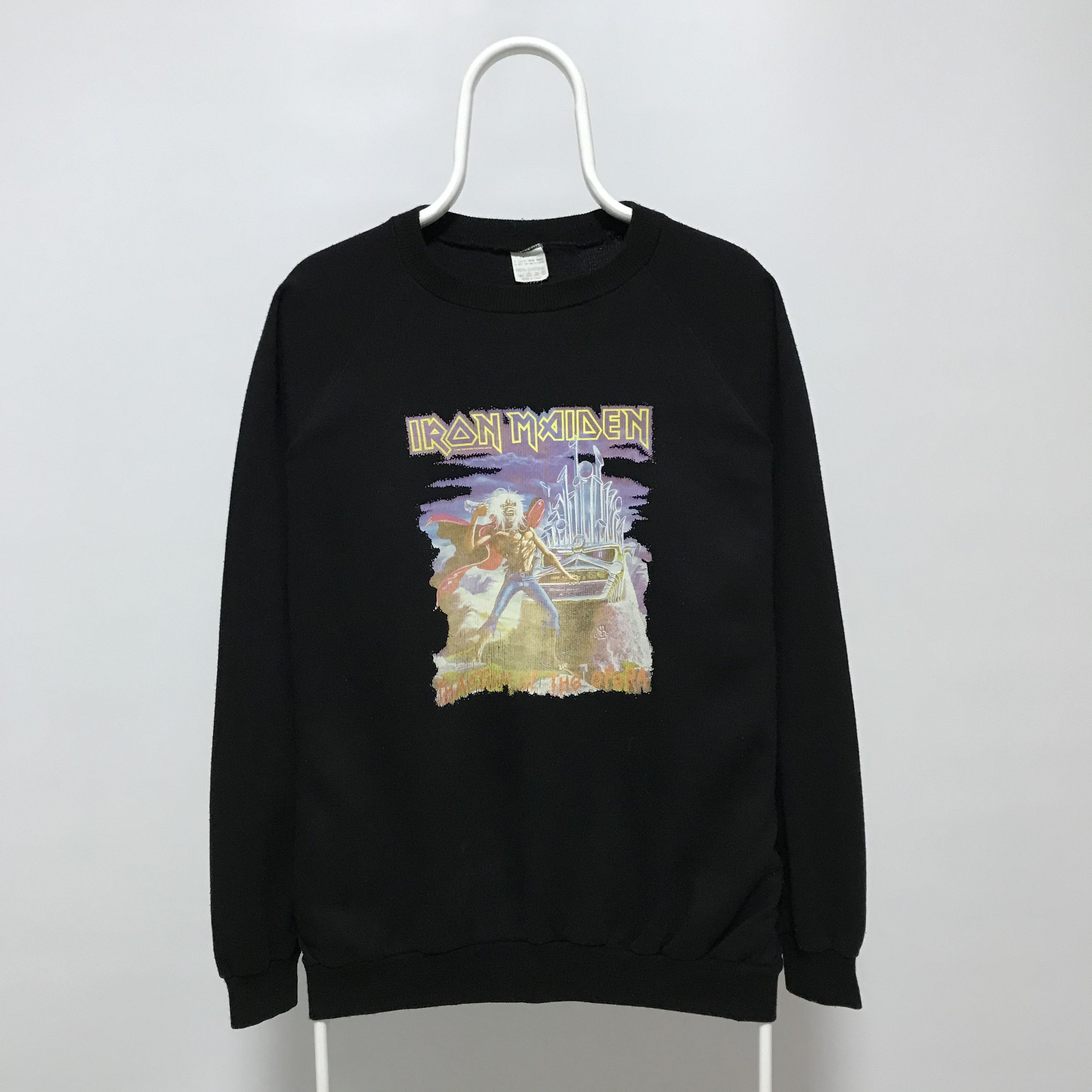 Iron Maiden X Vintage Iron Maiden Phantom Of The Opera 1988 Vintage Sweatshitr T-Shirts, Hoodie, Sweatshirt | PodTeesHub.com
