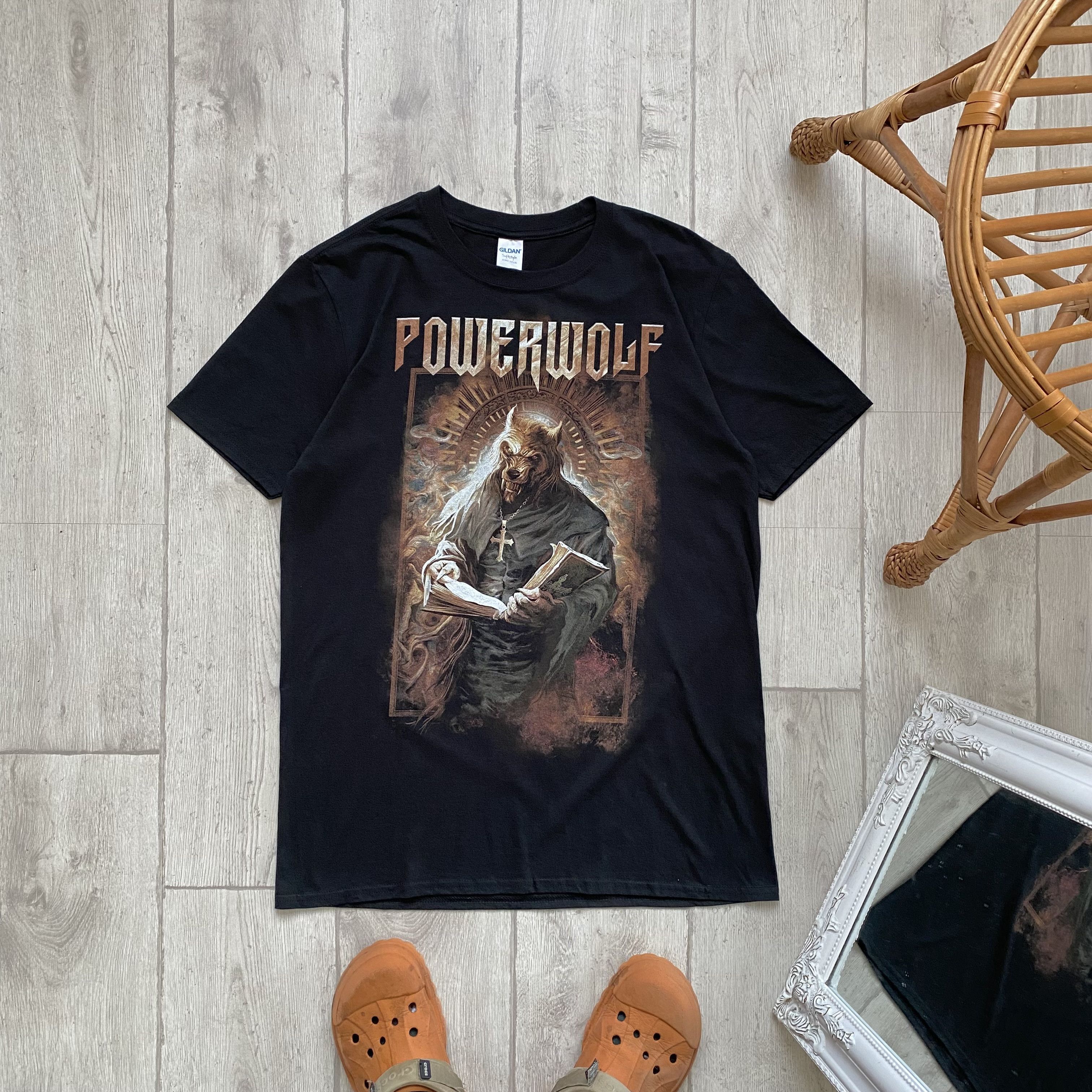 Band Tees Vintage Powerwolf Metal Is Religion Tee Rock Band Hoodie, Sweatshirt | PodTeesHub.com