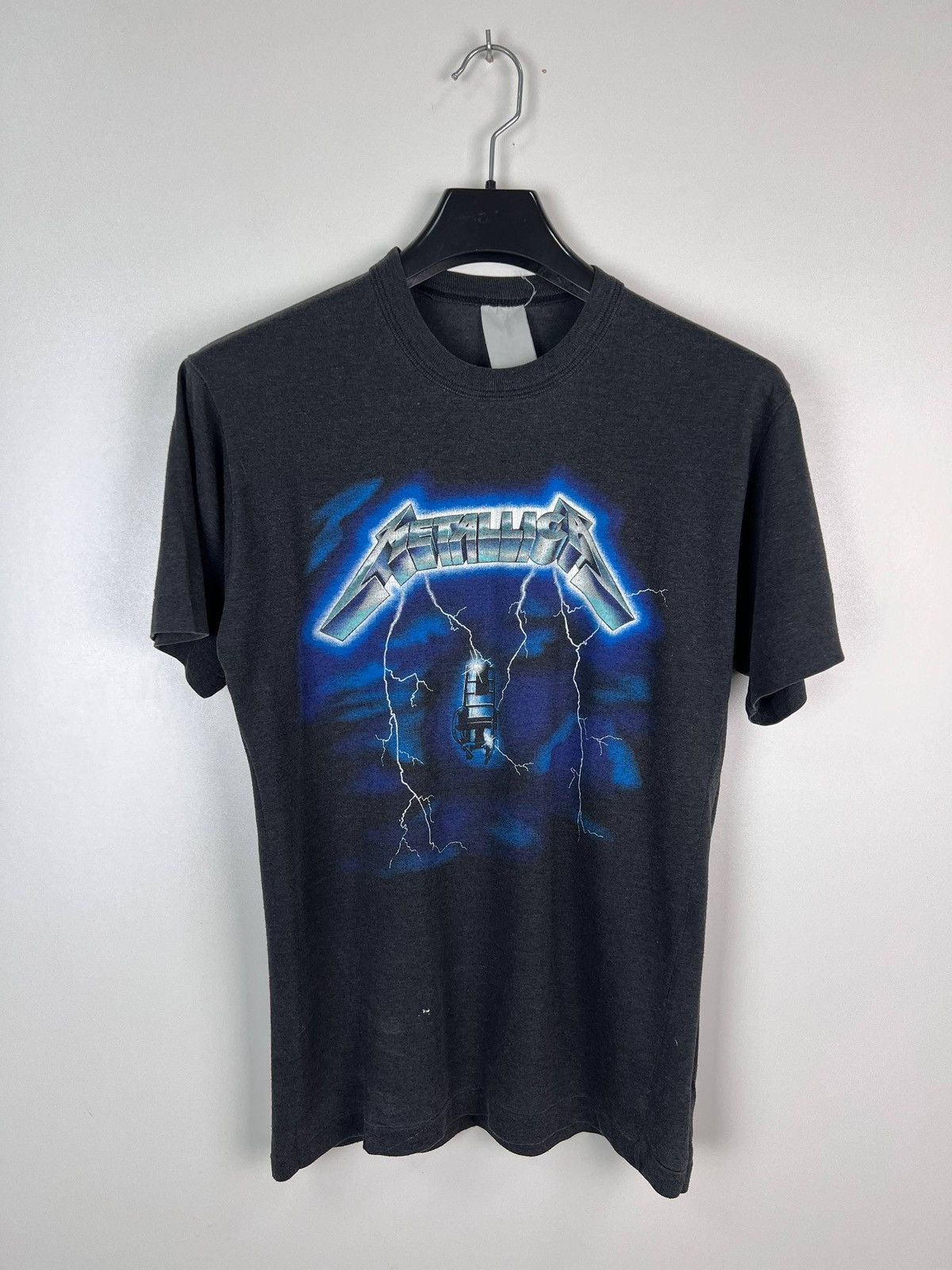 Metallica 90s Ride The Lighting Vintage Band T Shirts Size M Hoodie, Sweatshirt | PodTeesHub.com