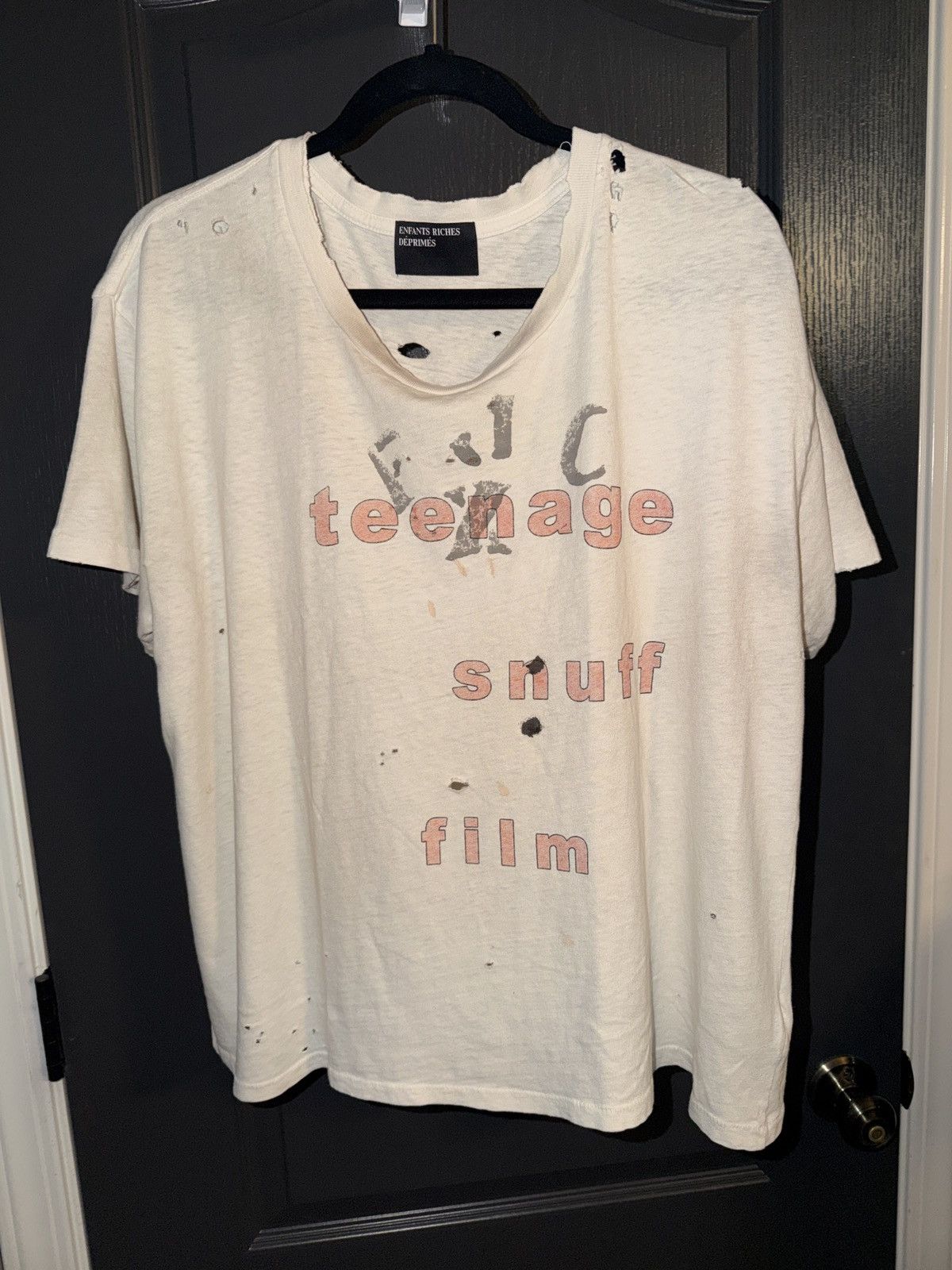 Enfants Riches Deprimes Teenage Snuff Film Tee Hoodie, Sweatshirt | PodTeesHub.com