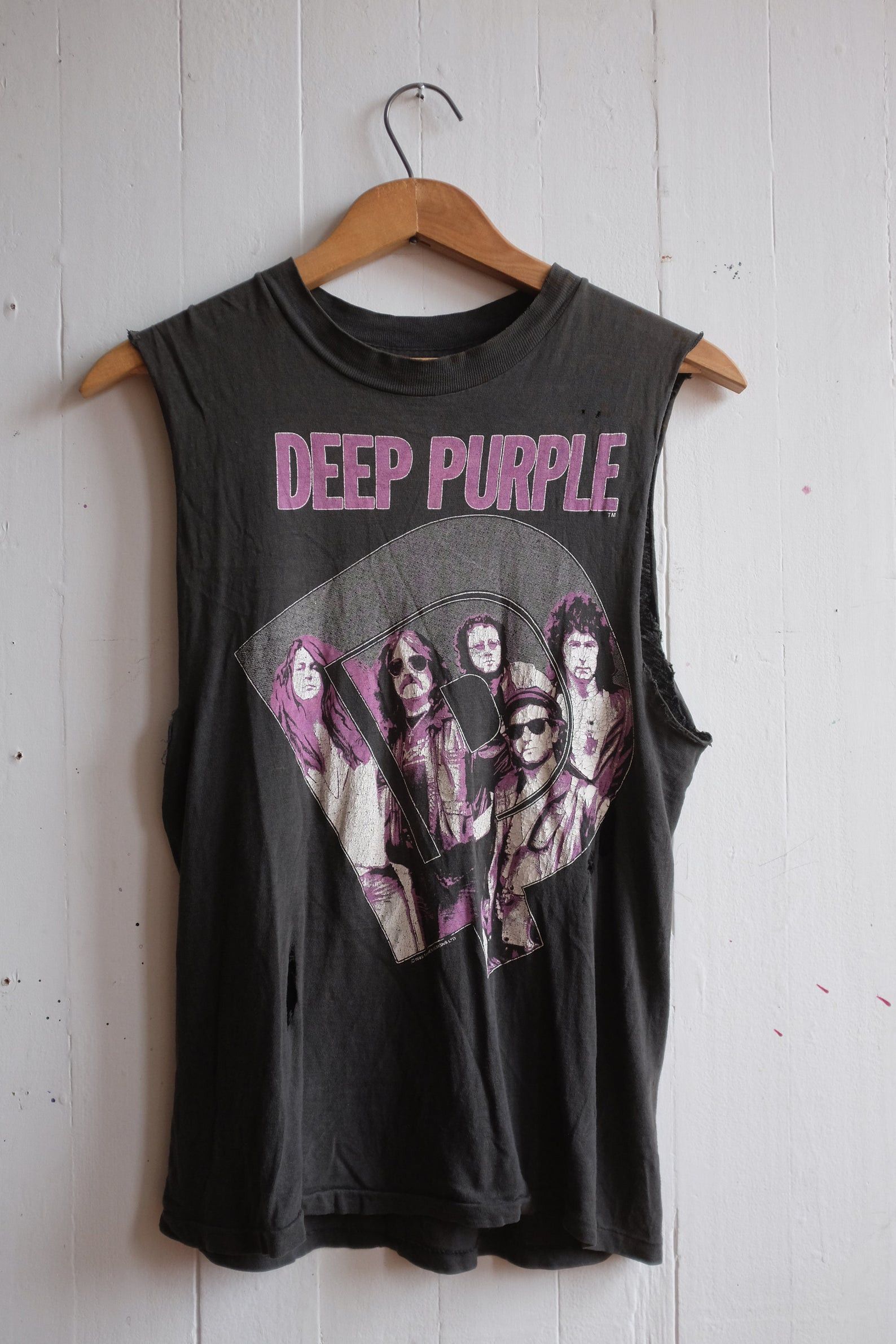 Vintage 1985 Deep Purple Perfect Stranger Concert T Shirt Hoodie, Sweatshirt | PodTeesHub.com