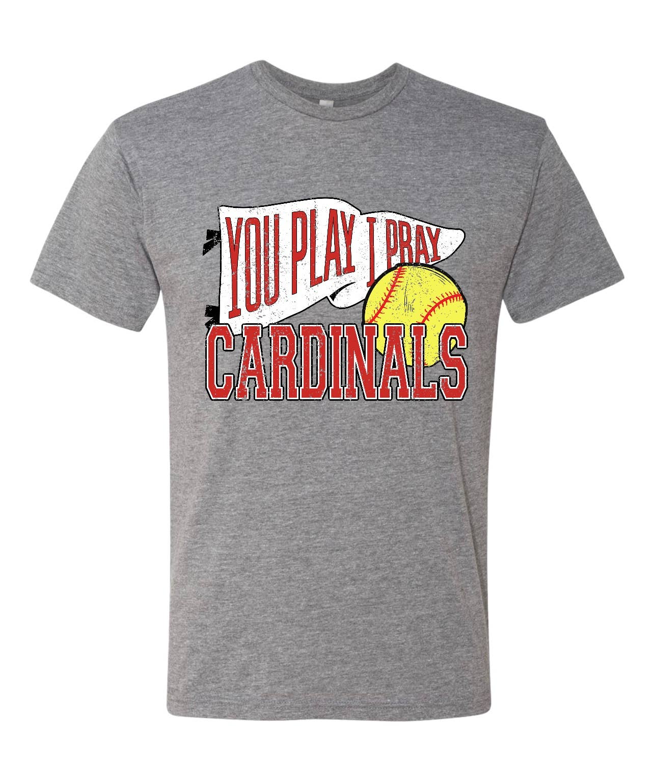 Custom White Flag Softball Tee| Custom Sports Hoodie, Sweatshirt | PodTeesHub.com