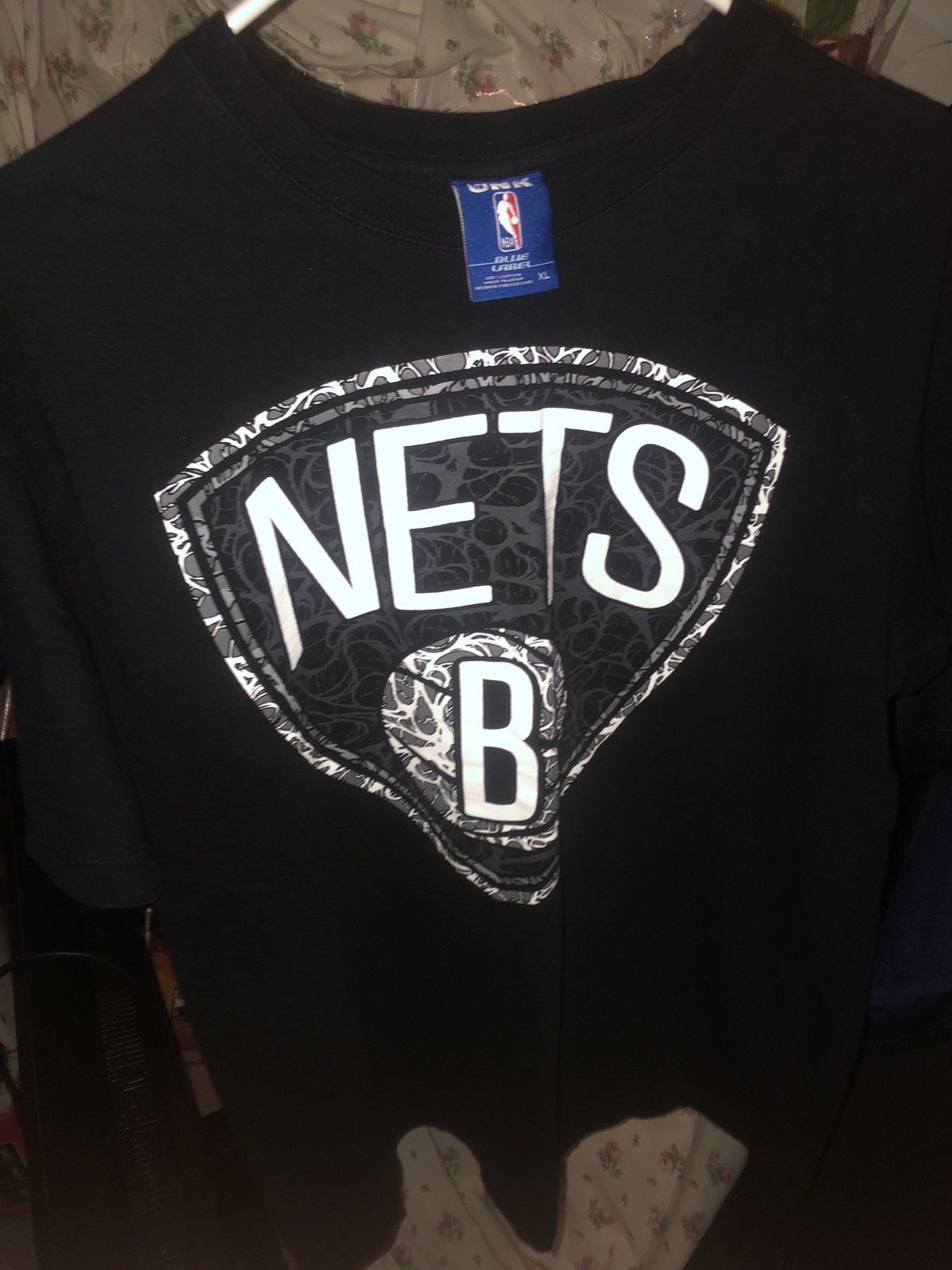 Nba Unk Brooklyn Nets Blue Label Nba Graphic Logo Shirt Size Xl Hoodie, Sweatshirt | PodTeesHub.com