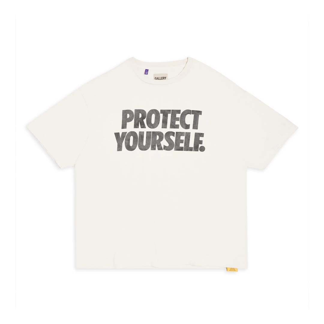 Gallery Dept Protect Yourself Washed Tee Hoodie, Sweatshirt | PodTeesHub.com