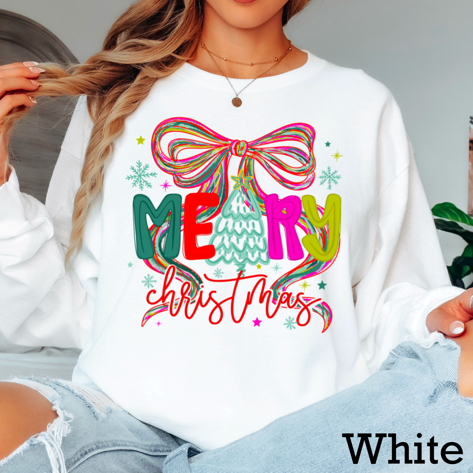Merry Christmas Christmas 2025 Long Sleeve Shirt | Gildan Hoodie, Sweatshirt | PodTeesHub.com