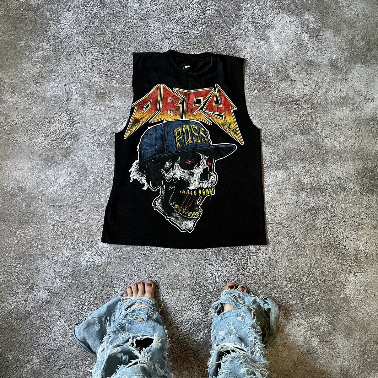 Vintage Y2k Obey Blood Face Dead Skulls Tour Horror Tee Hoodie, Sweatshirt | PodTeesHub.com