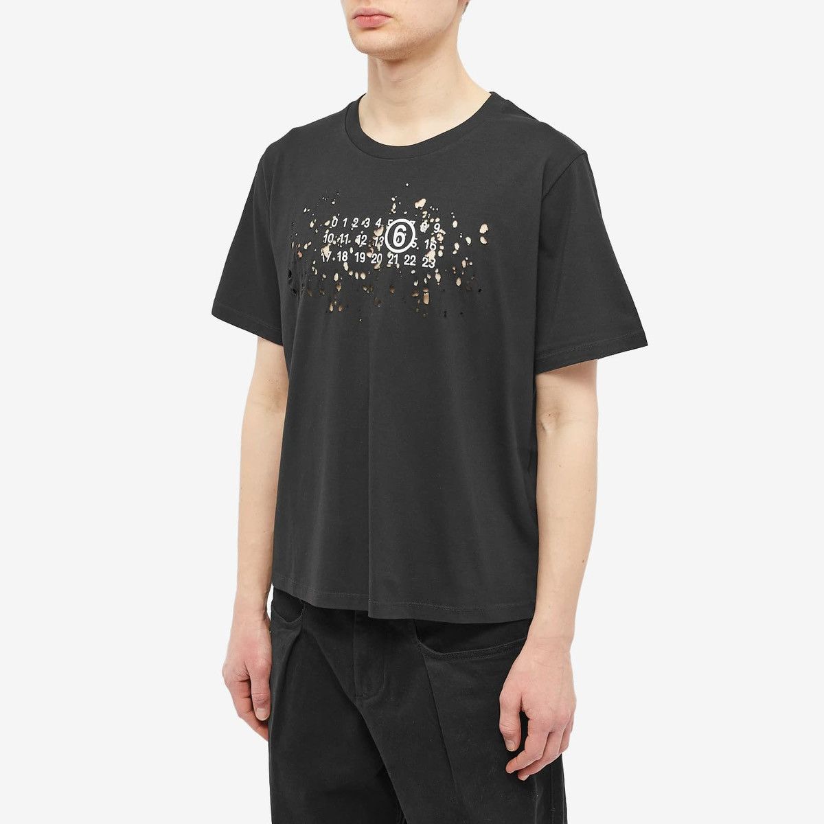 Margiela Maison Margiela Destroyed Tees Hoodie, Sweatshirt | PodTeesHub.com