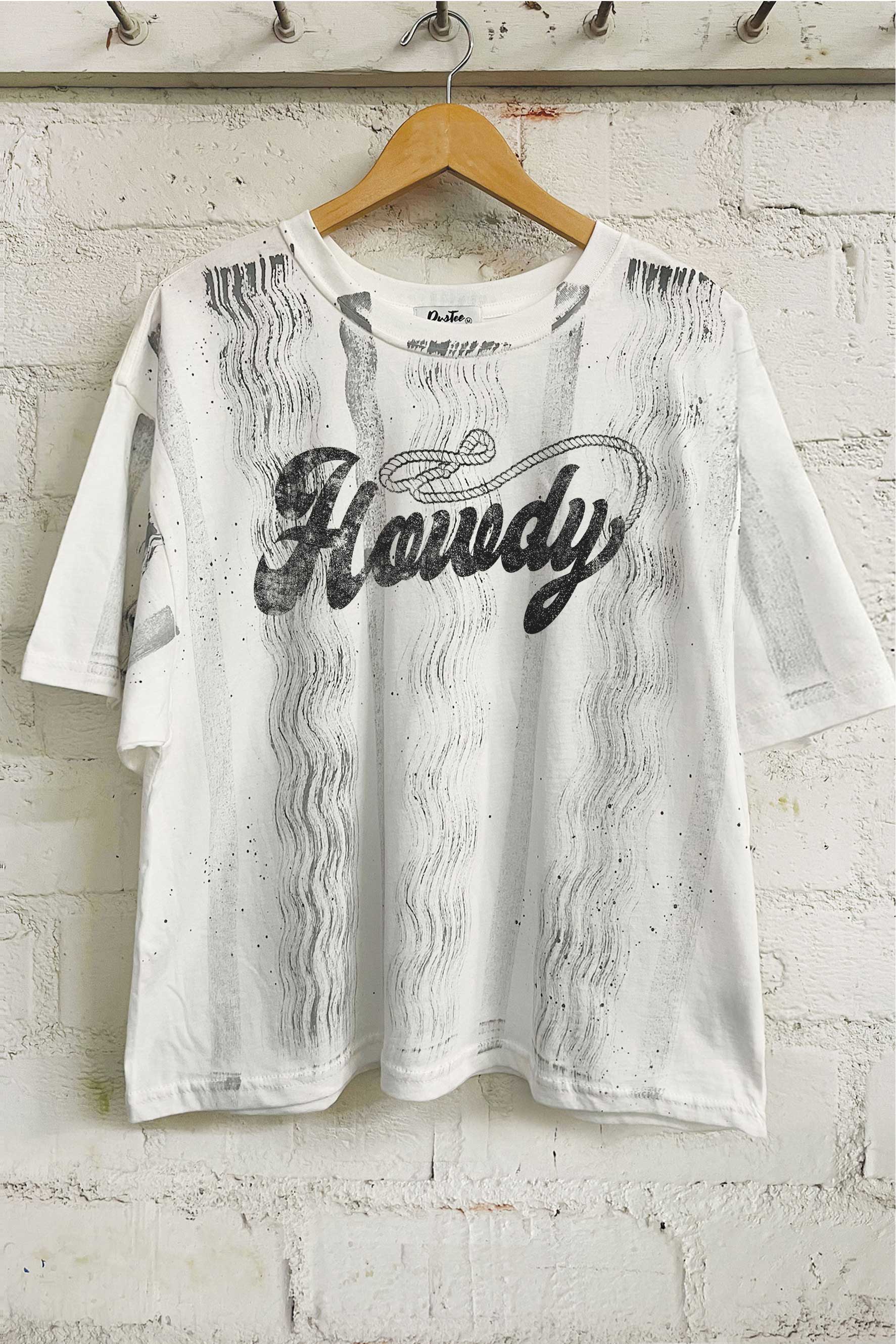 Howdy Soft Cotton Graphic Tee For Women Hoodie, Sweatshirt | PodTeesHub.com