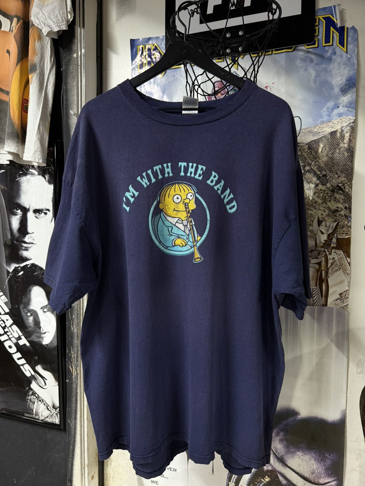 Vintage 00 Simpsons Cartoon T Shirt Adult Size 2xl Hoodie, Sweatshirt | PodTeesHub.com