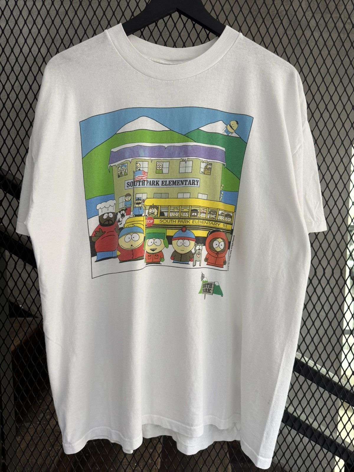 Vintage 1997 South Park Elementary Promo Tee Hoodie, Sweatshirt | PodTeesHub.com