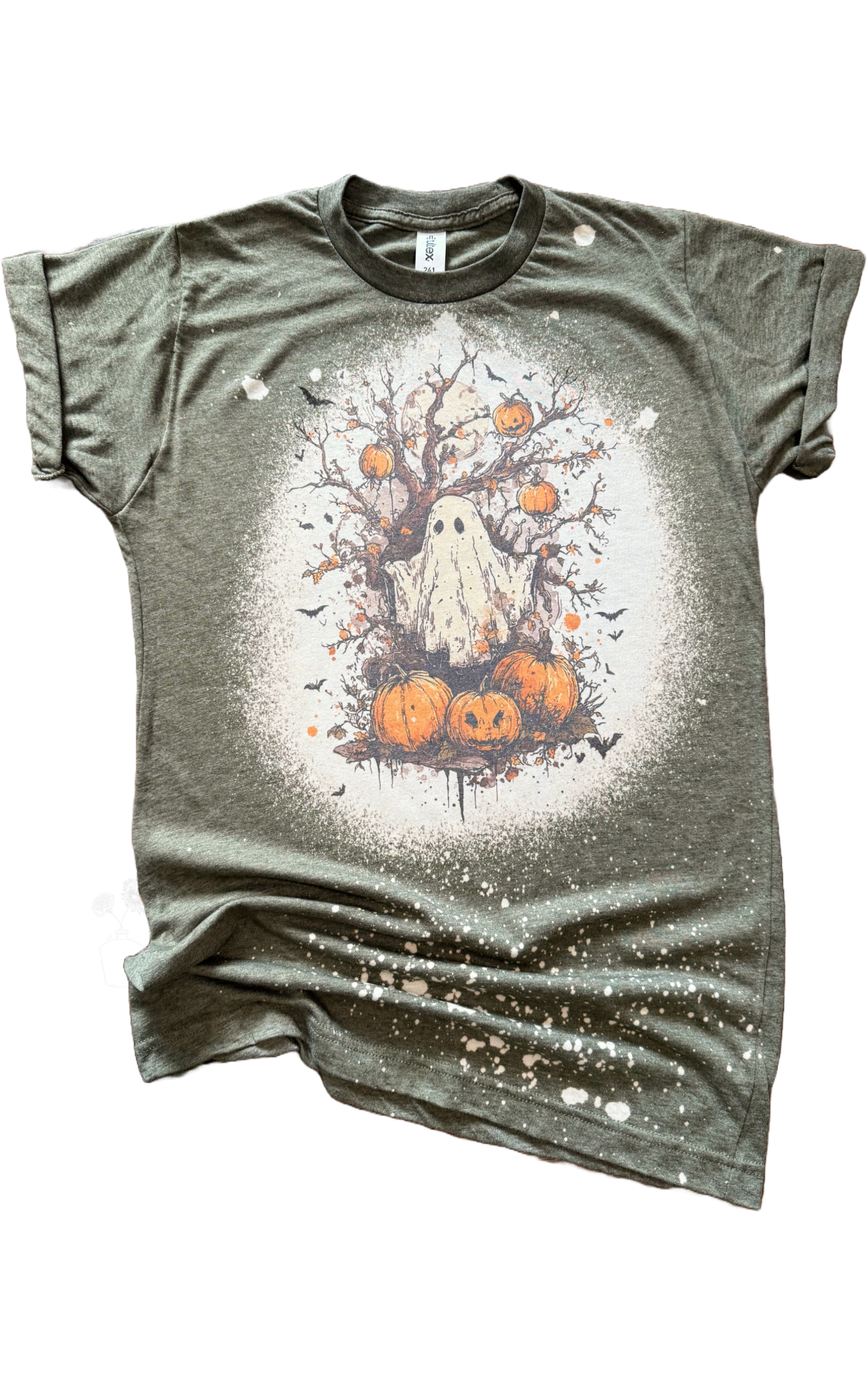 The Harvest Haunting - Bleached Halloween Tee Hoodie, Sweatshirt | PodTeesHub.com