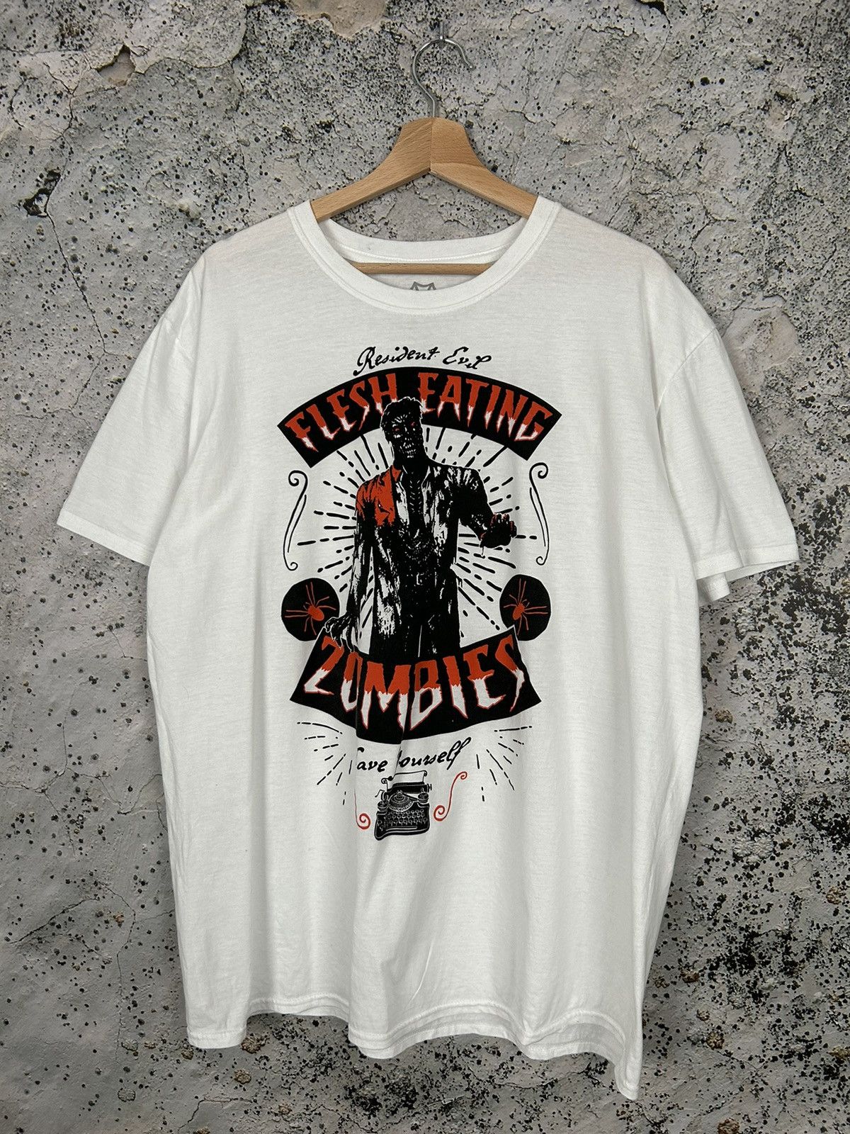 Playstation Resident Evil Capcom Game Promo Graphic Tee Zombie Horror Hoodie, Sweatshirt | PodTeesHub.com
