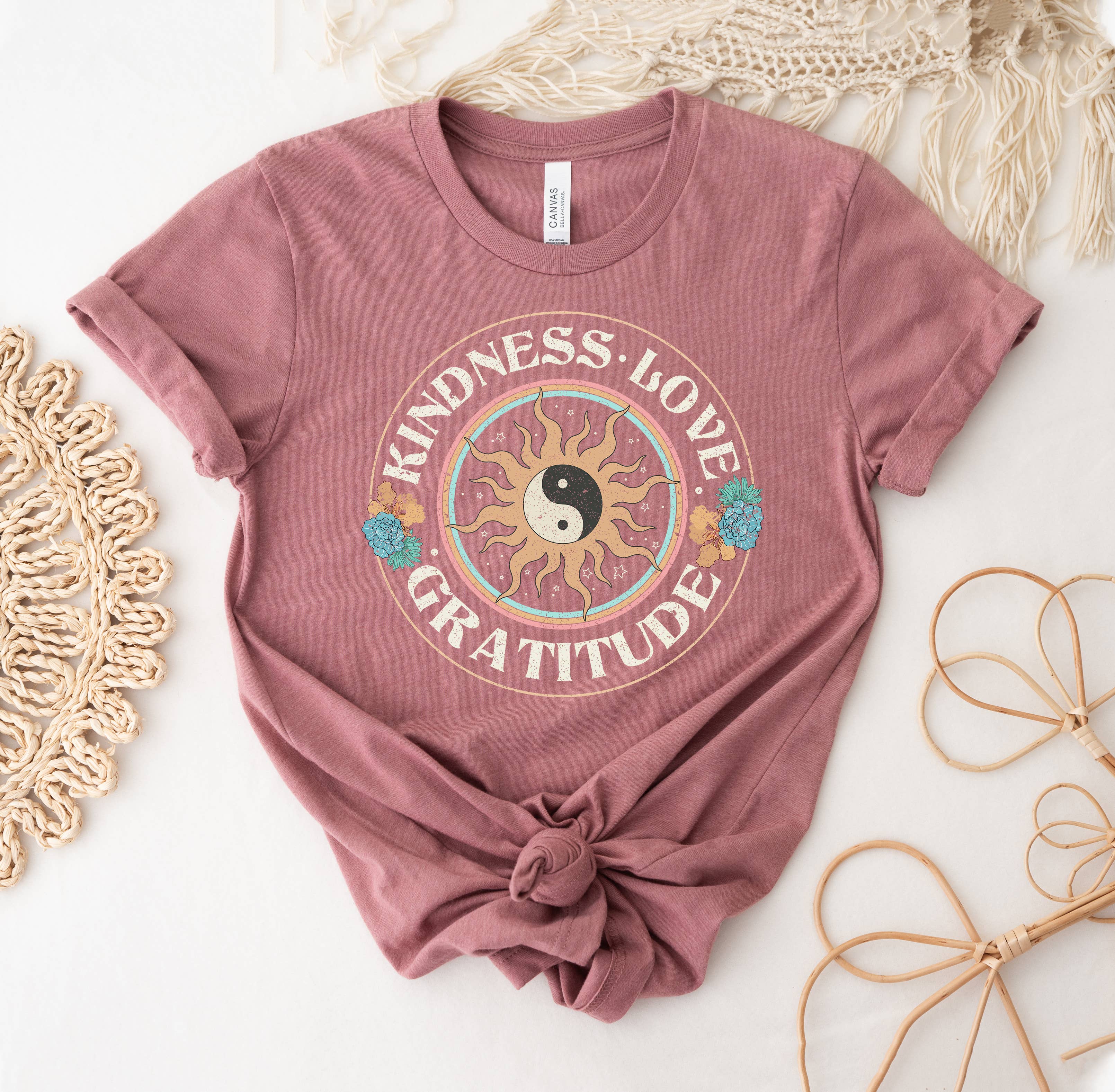 Kindness Love Gratitude T-Shirt Hoodie, Sweatshirt | PodTeesHub.com