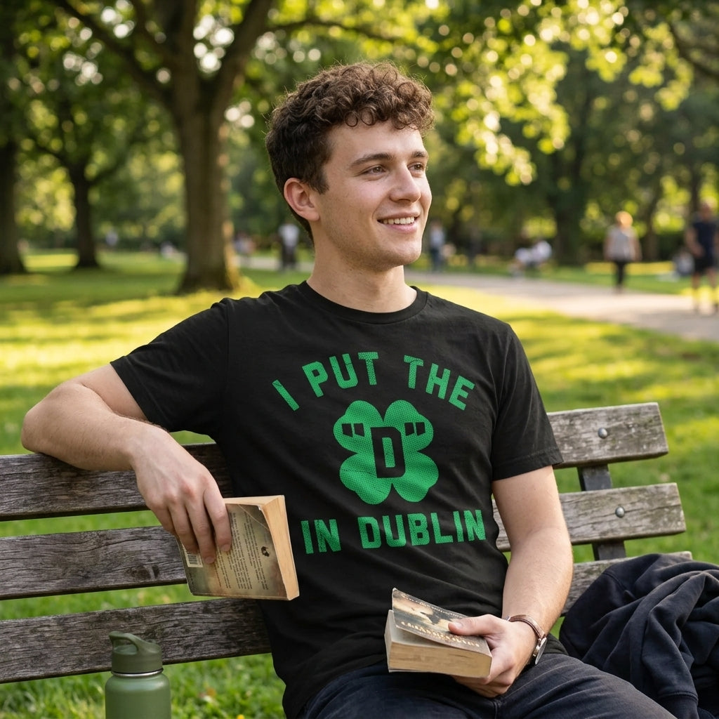 I Put The D In Dublin Men's T Shirt