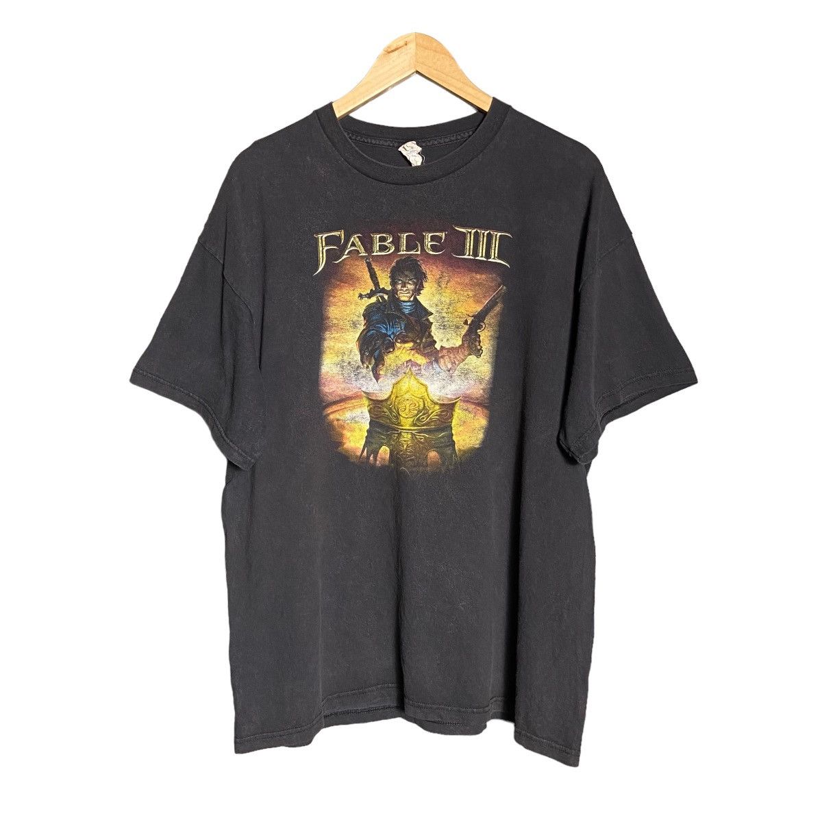 Vintage Fable 3 Xbox Promo Game Tee Hoodie, Sweatshirt | PodTeesHub.com