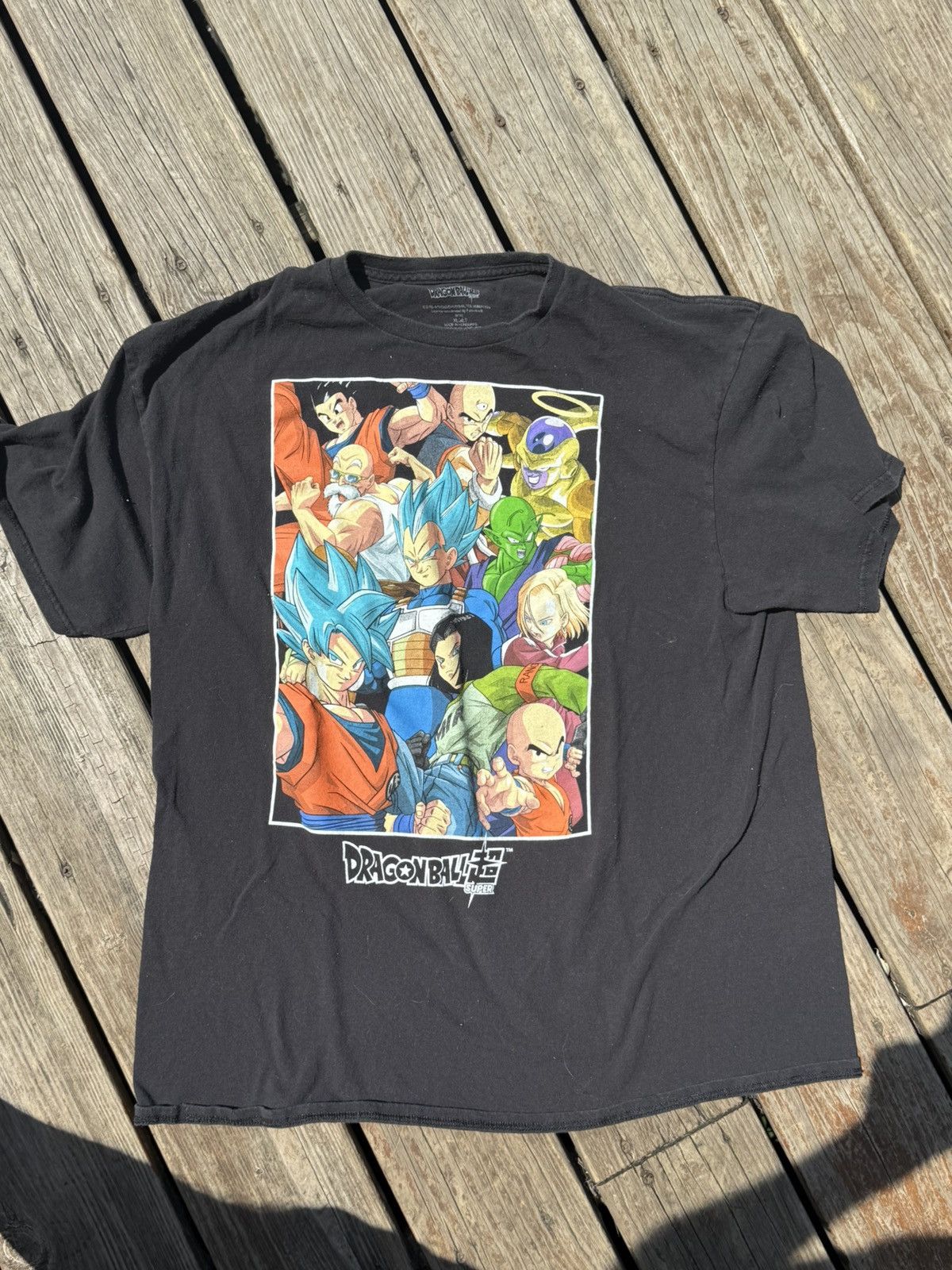 Vintage Dragonball Z Super T Shirt Black Hoodie, Sweatshirt | PodTeesHub.com
