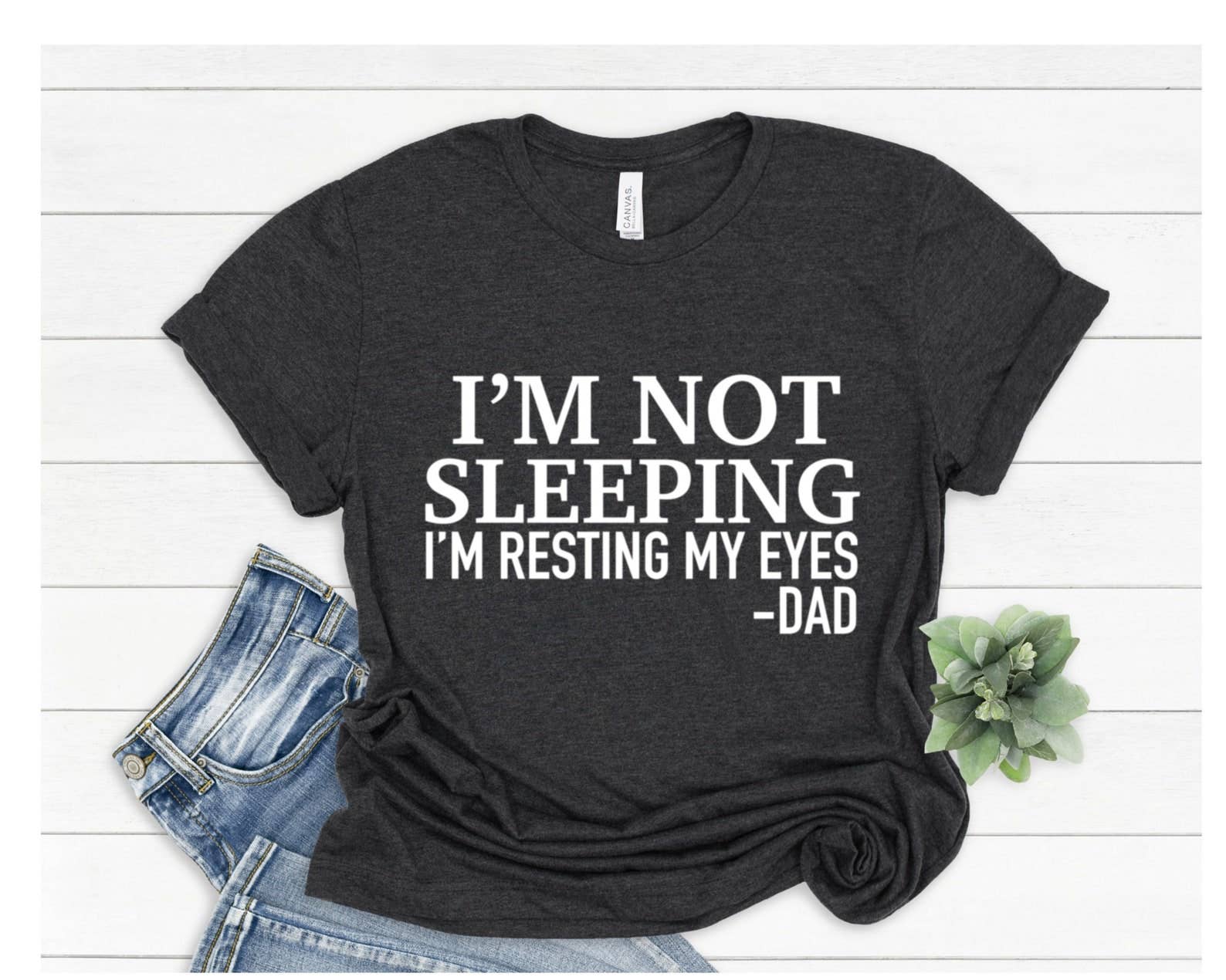 I'm Not Sleeping I'm Resting My Eyes Dad T-Shirt Hoodie, Sweatshirt | PodTeesHub.com