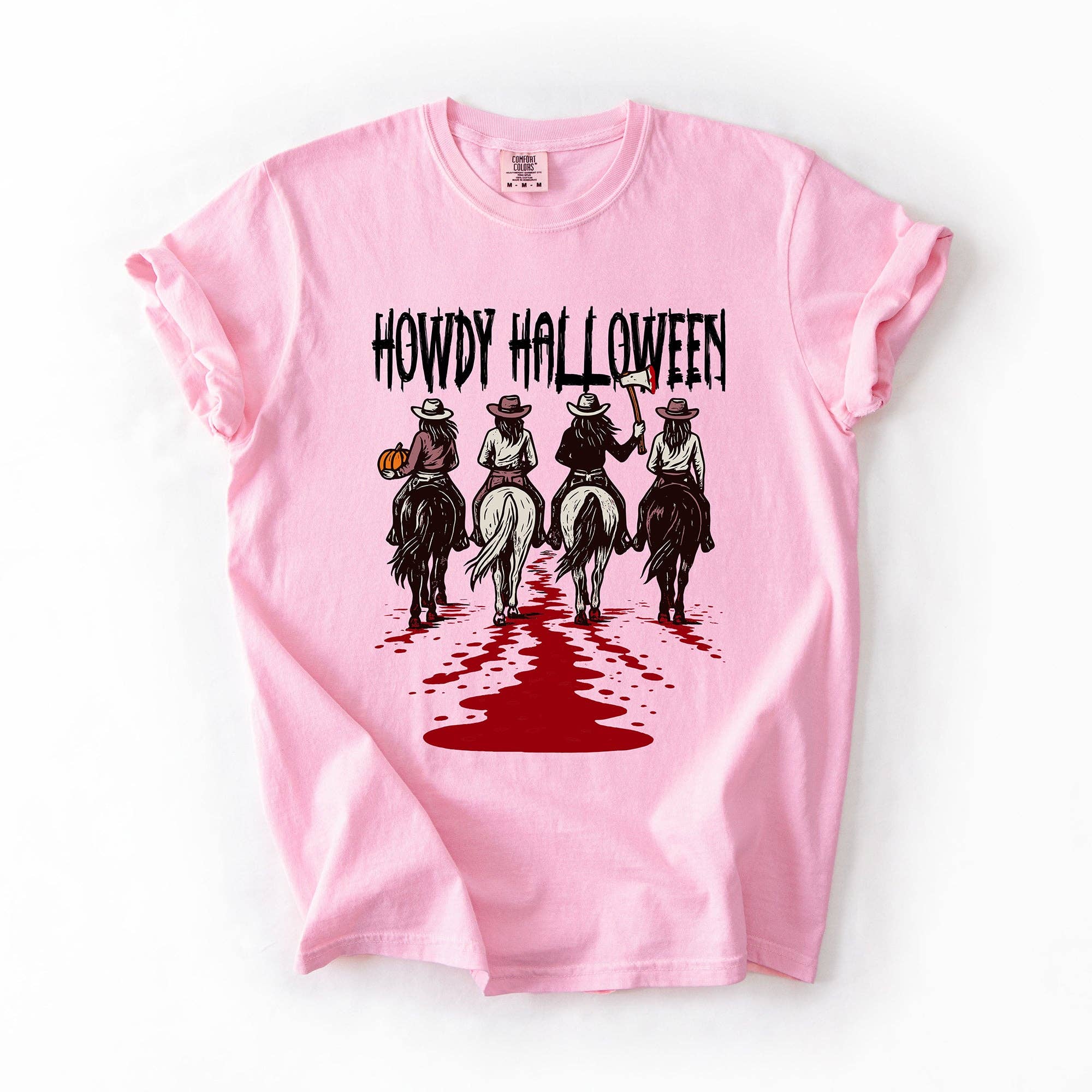 Howdy Halloween, Cowgirls, Western, Spooky T-Shirt Hoodie, Sweatshirt | PodTeesHub.com