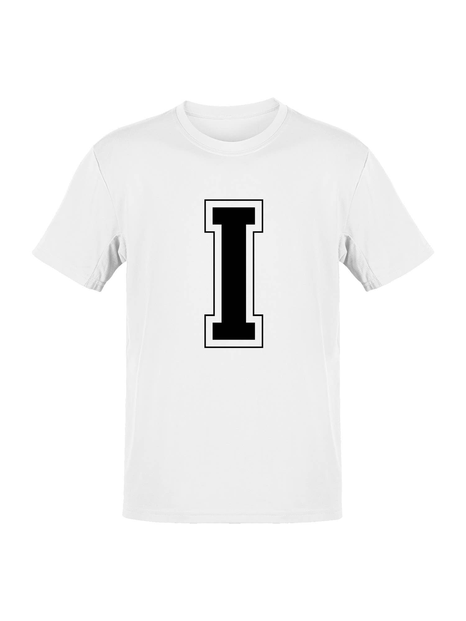 College Varsity Letter I Unisex T-Shirt Women's T-Shirt Hoodie, Sweatshirt | PodTeesHub.com