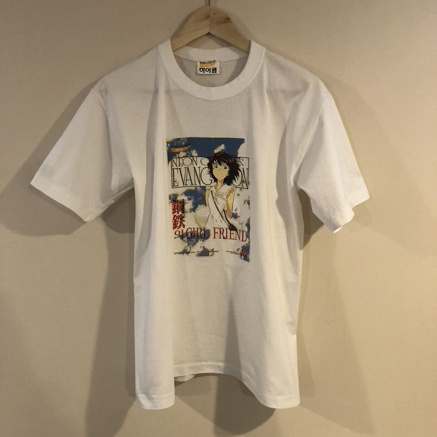 Vintage 100 Authentic 1997 Evangelion Girlfriend Of Steel T Shirt Hoodie, Sweatshirt | PodTeesHub.com