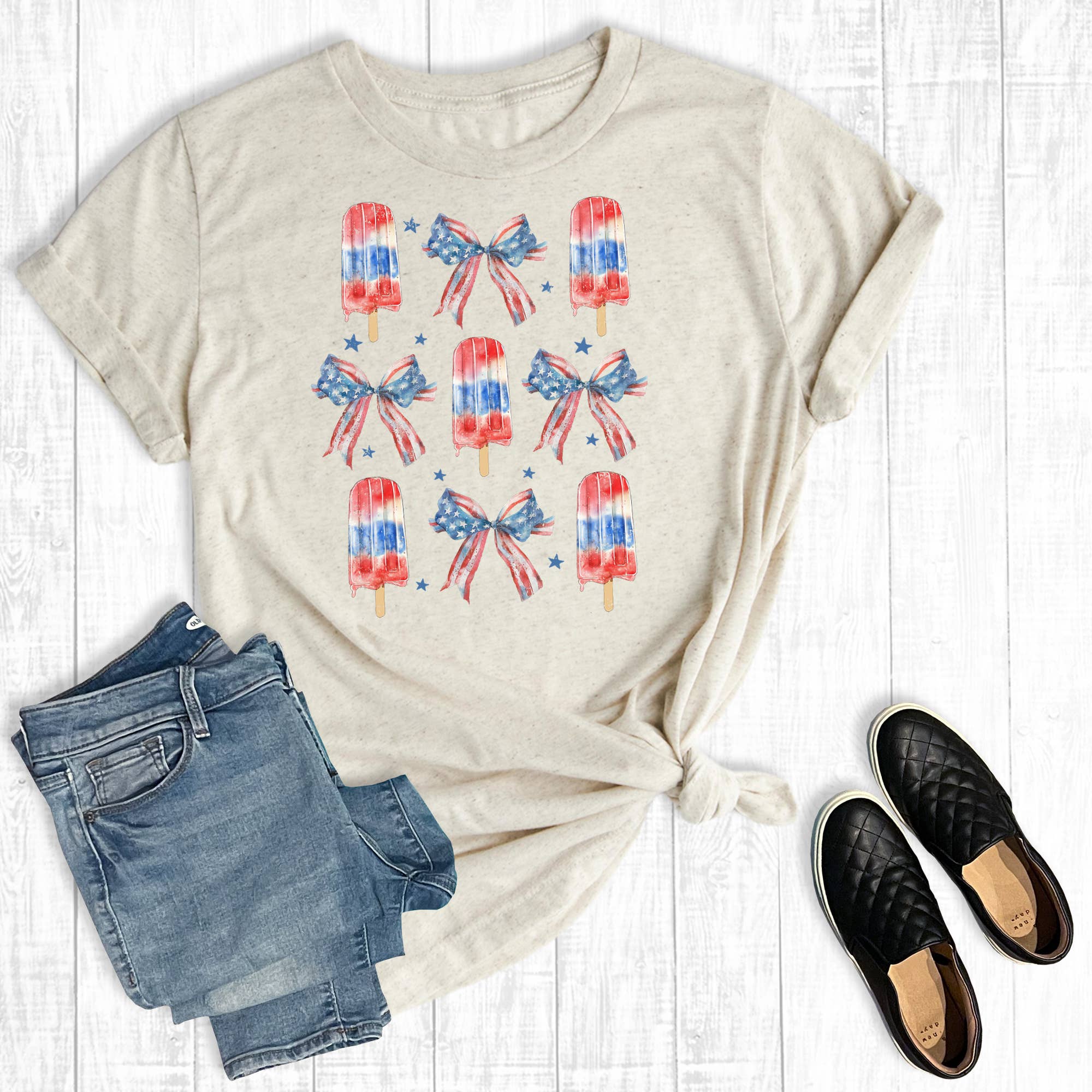 4th of July Sweet Land of Liberty Graphic Tee Hoodie, Sweatshirt | PodTeesHub.com