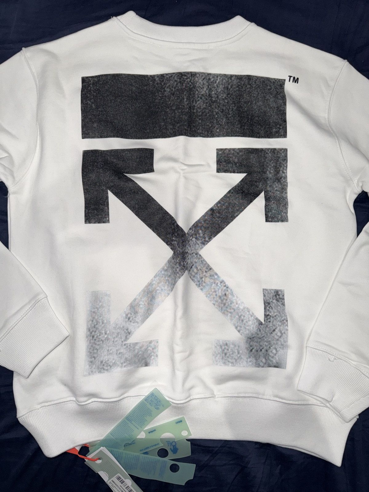 White Off White Arrows Sweatshirt T-Shirts, Hoodie | PodTeesHub.com