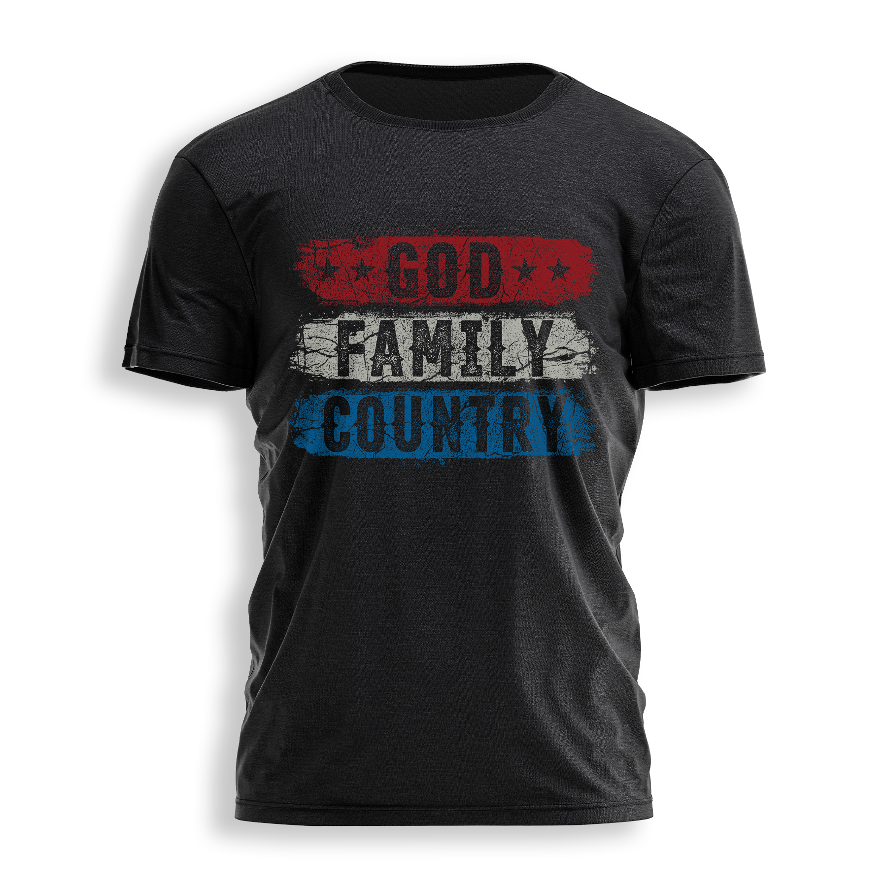 God, Family, Country Tee Hoodie, Sweatshirt | PodTeesHub.com