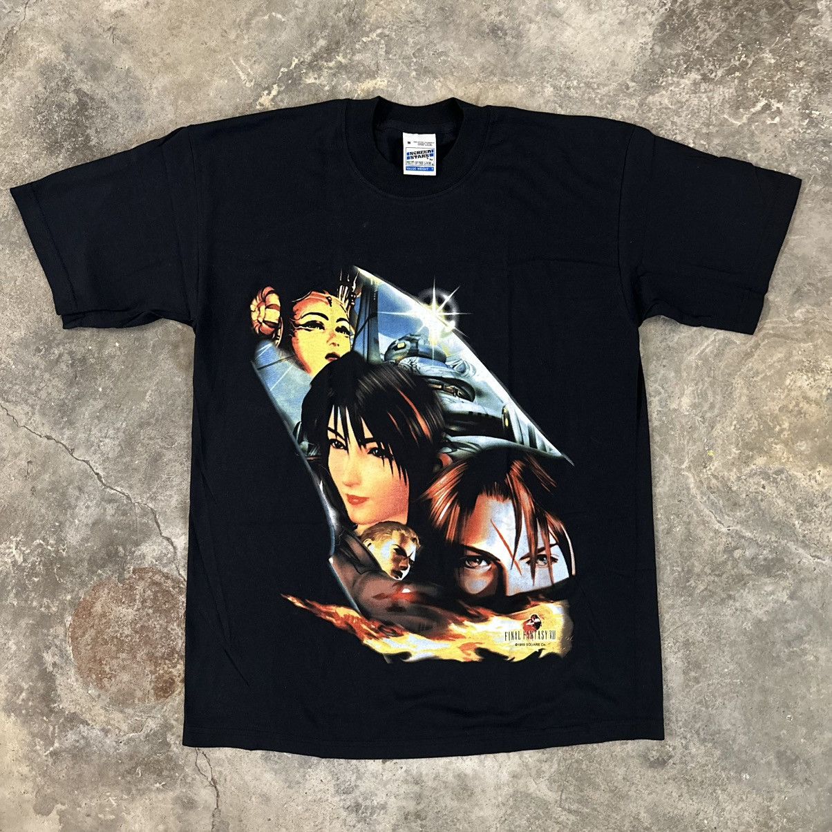 Vintage 1999 Final Fantasy Viii Promo T Shirt Hoodie, Sweatshirt | PodTeesHub.com