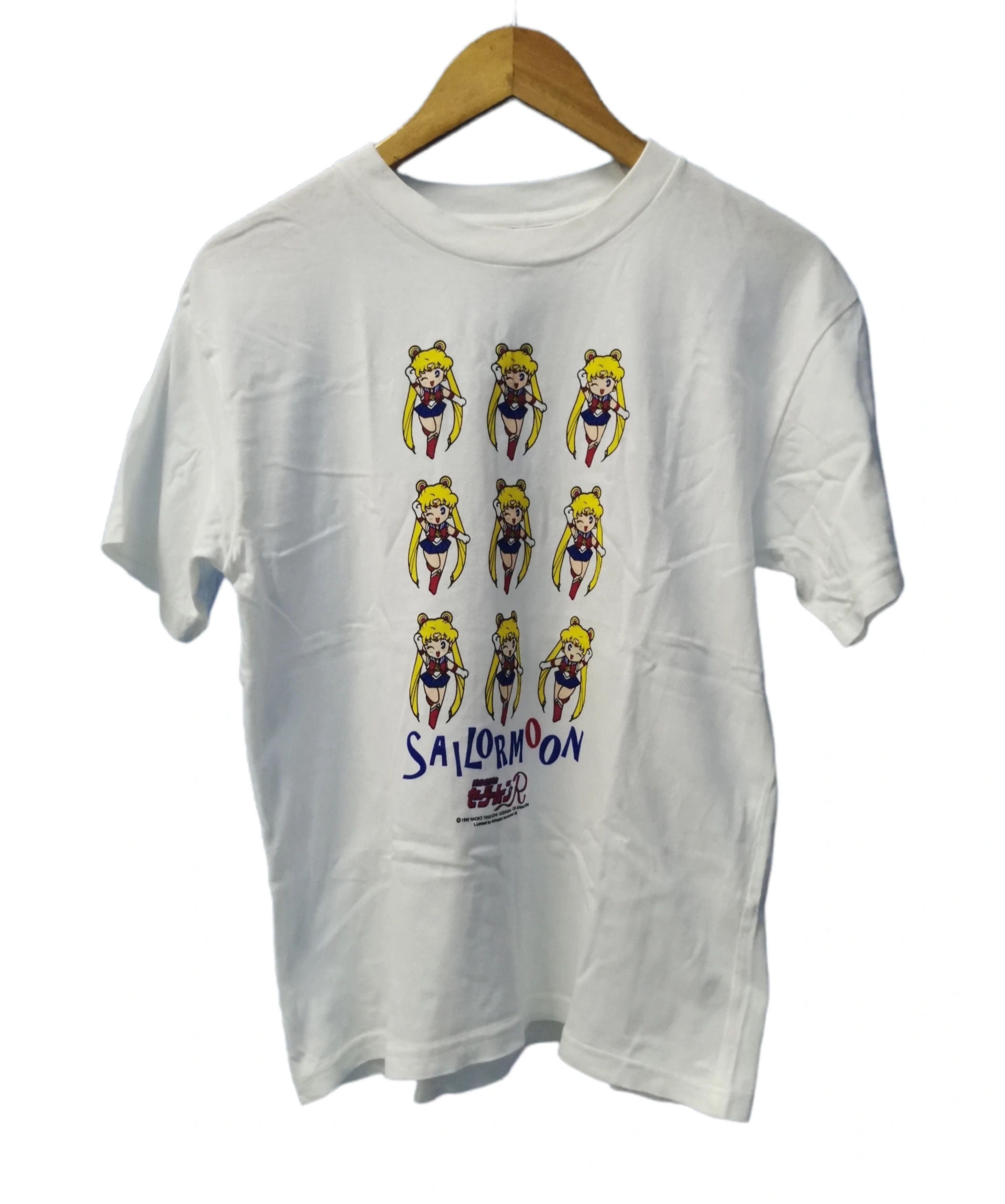Anime Vintage Sailor Moon 1992 Japan Anime Tee Akira Evangelion Hoodie, Sweatshirt | PodTeesHub.com