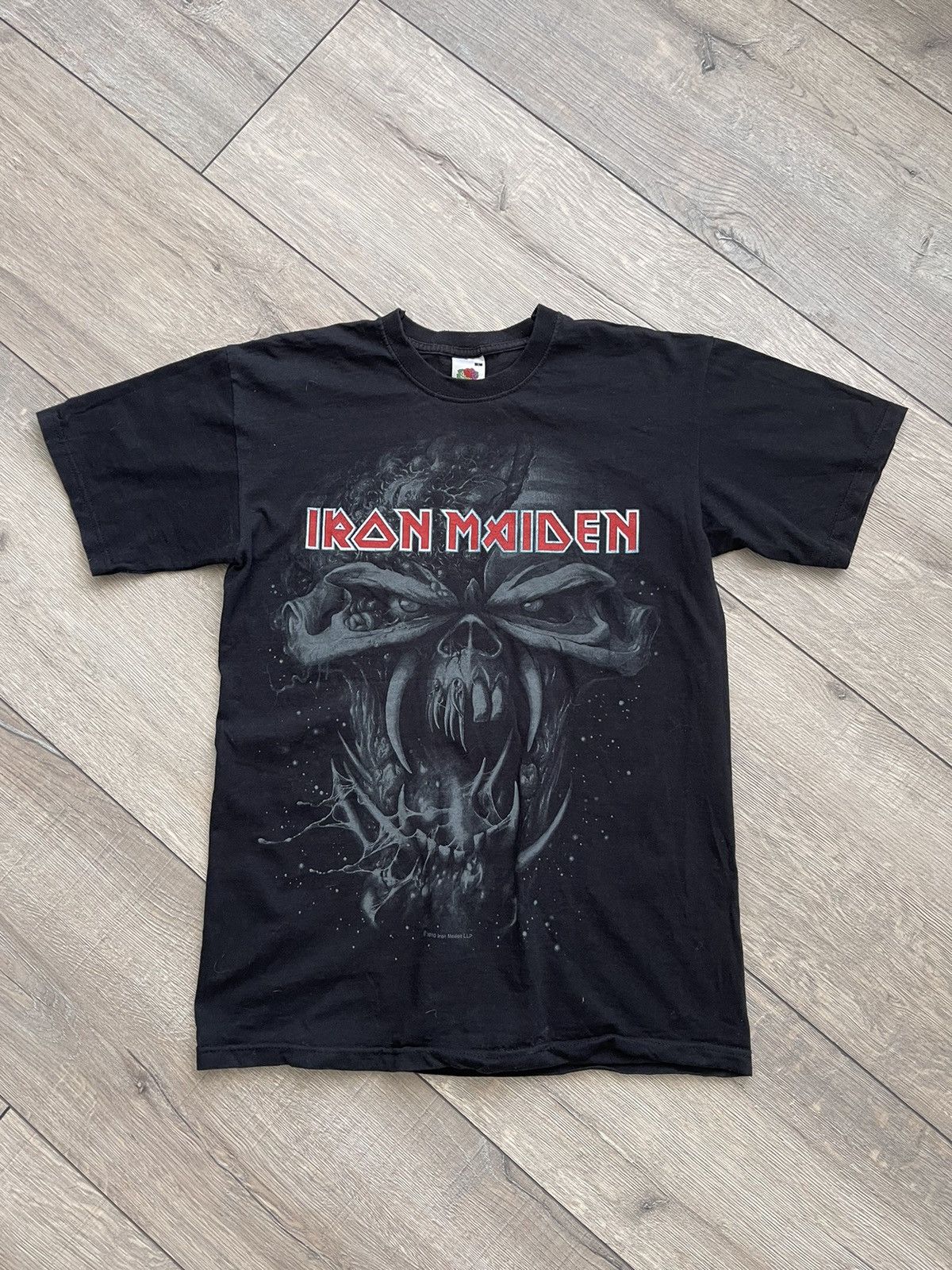 Iron Maiden X Vintage Iron Maiden T Shirt Size S World Tour 2010 Black Hoodie, Sweatshirt | PodTeesHub.com
