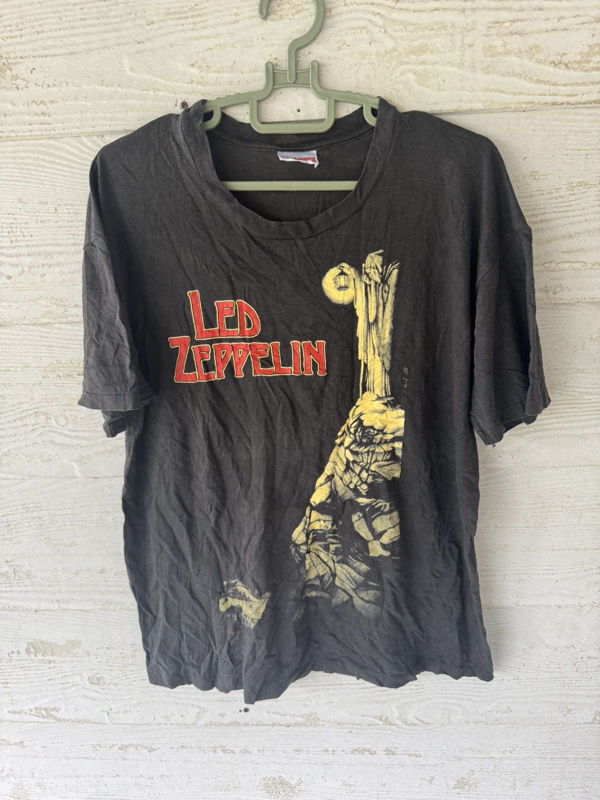 Vintage Led Zeppelin 80s Tee Shirt Usa Hoodie, Sweatshirt | PodTeesHub.com