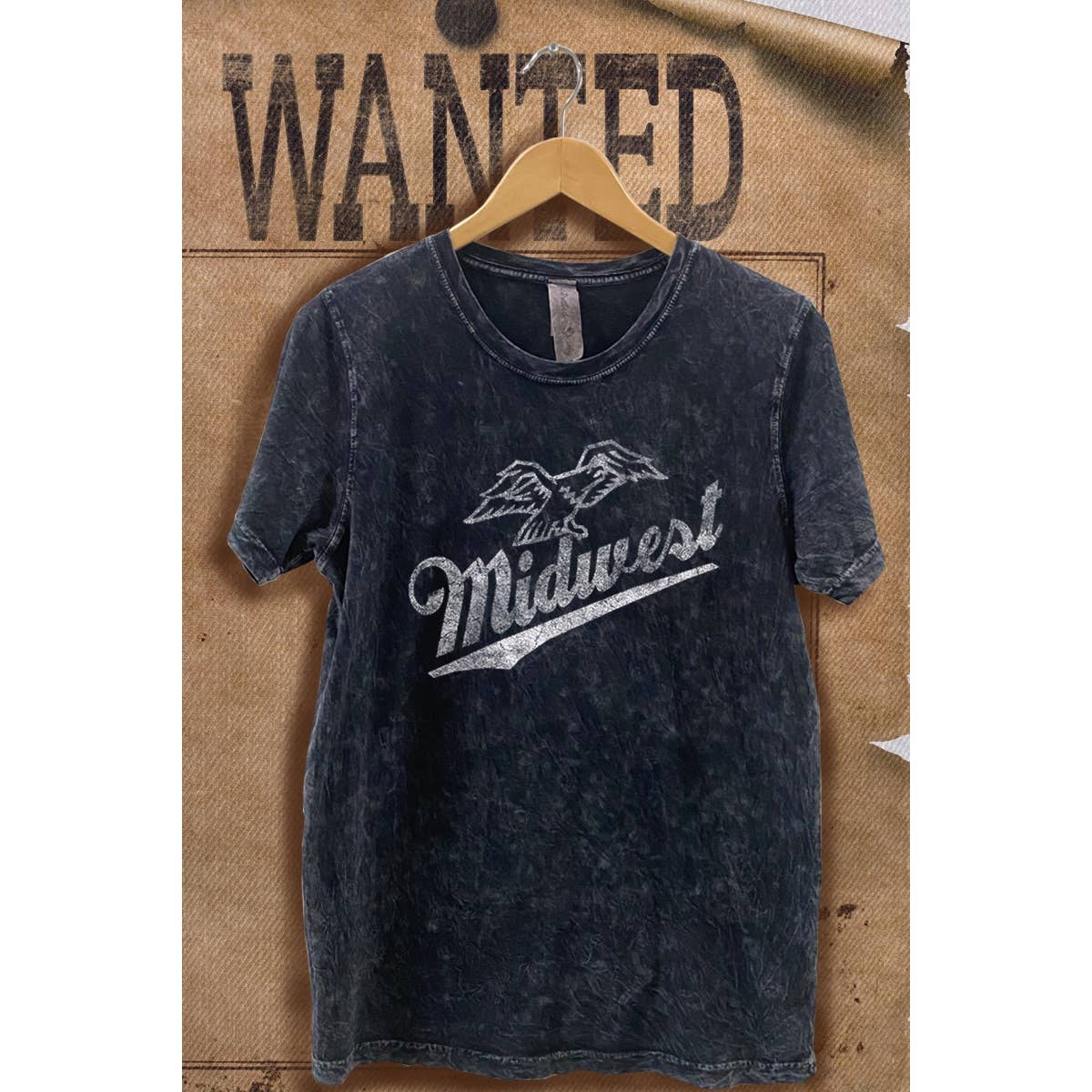 Midwest Vintage  Mineral Wash Vintage  Graphic  Tee Hoodie, Sweatshirt | PodTeesHub.com