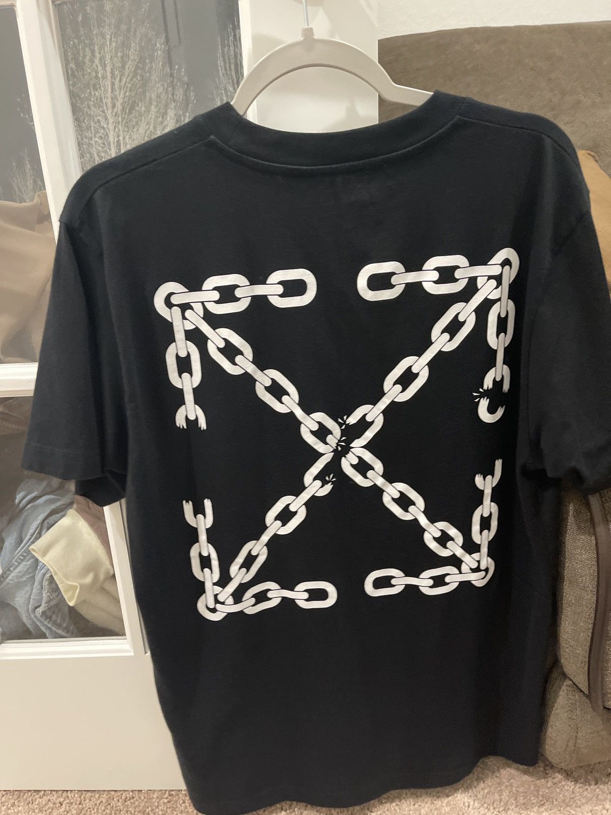 White Off White T Shirt Hoodie, Sweatshirt | PodTeesHub.com