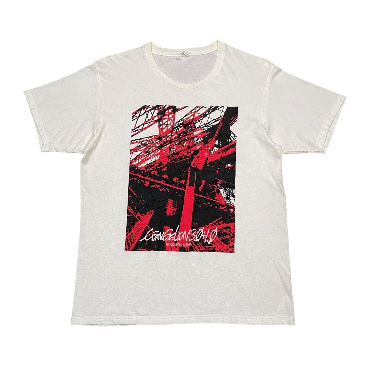 Vintage Rare Evangelion 3 0 1 0 Thrice Upon Time Anime T-Shirts, Hoodie, Sweatshirt