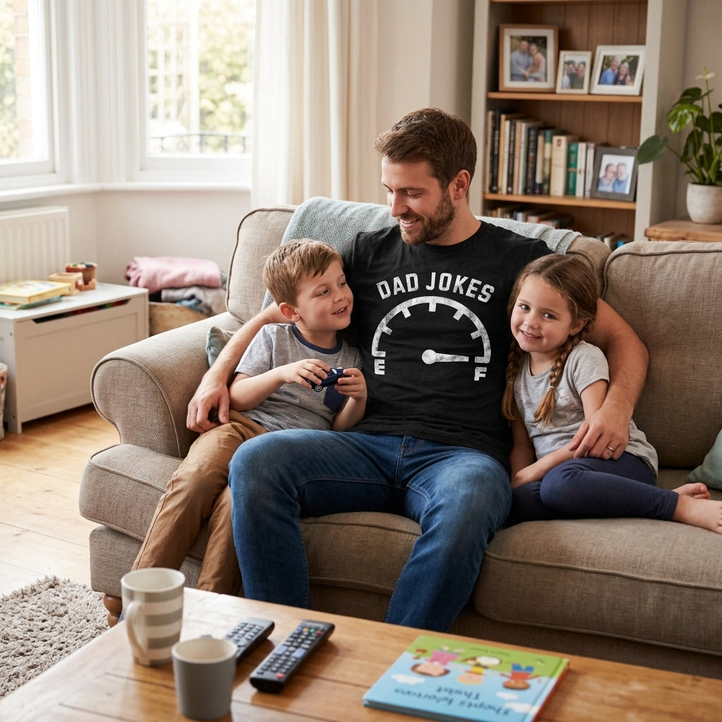 Dad Jokes Gas Meter Men's T Shirt