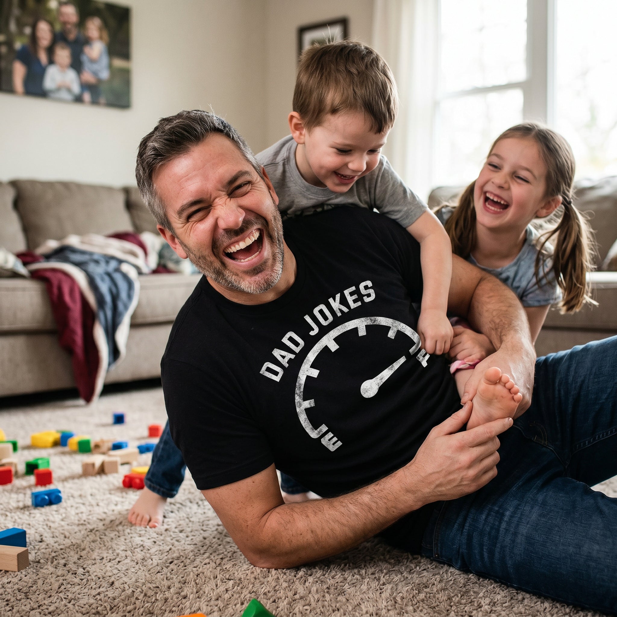 Dad Jokes Gas Meter Men's T Shirt