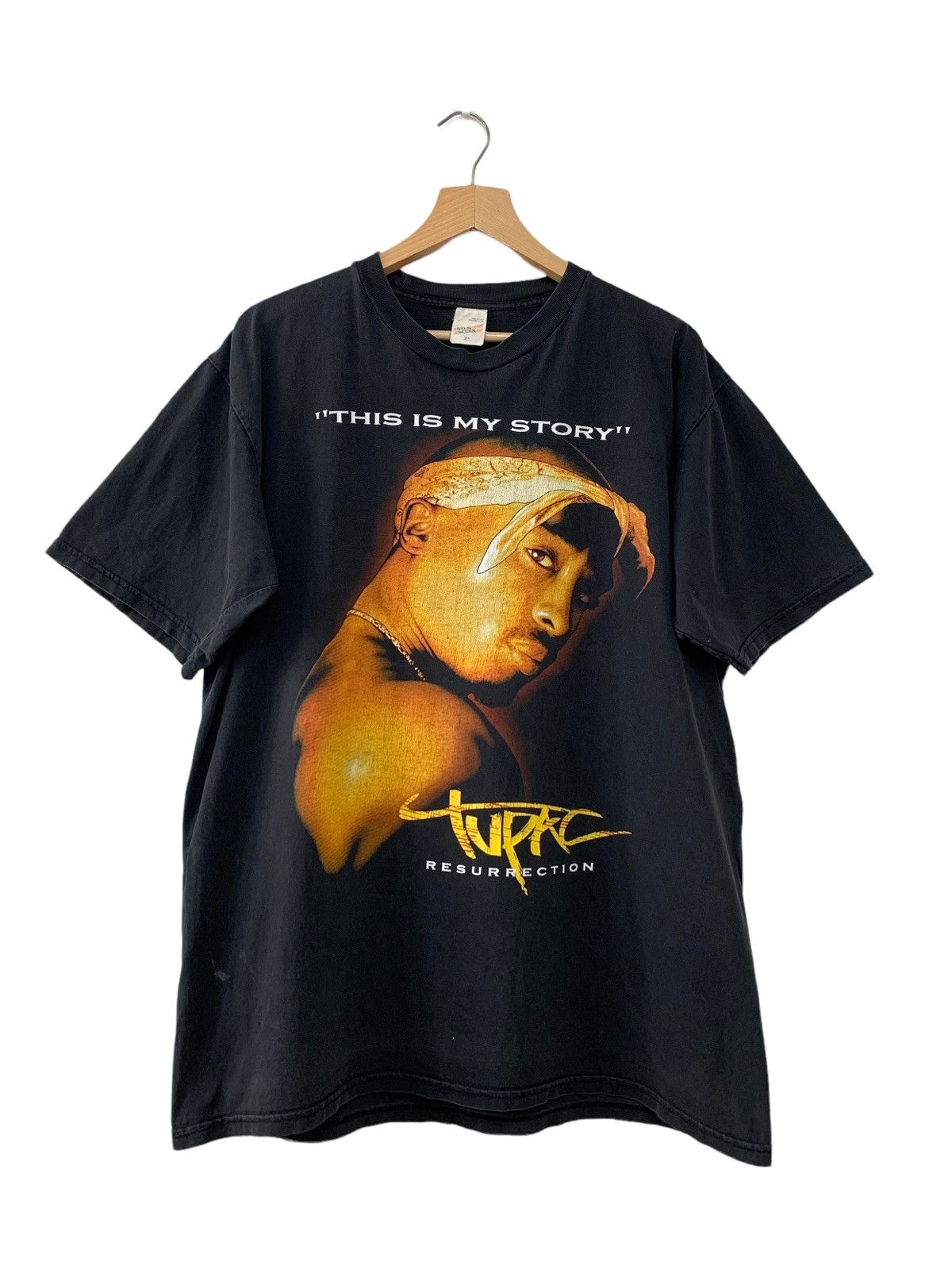 Rap Tees X Vintage Rare Vintage Tupac Shakur This Is My Story 2pac T Shirt Hoodie, Sweatshirt | PodTeesHub.com